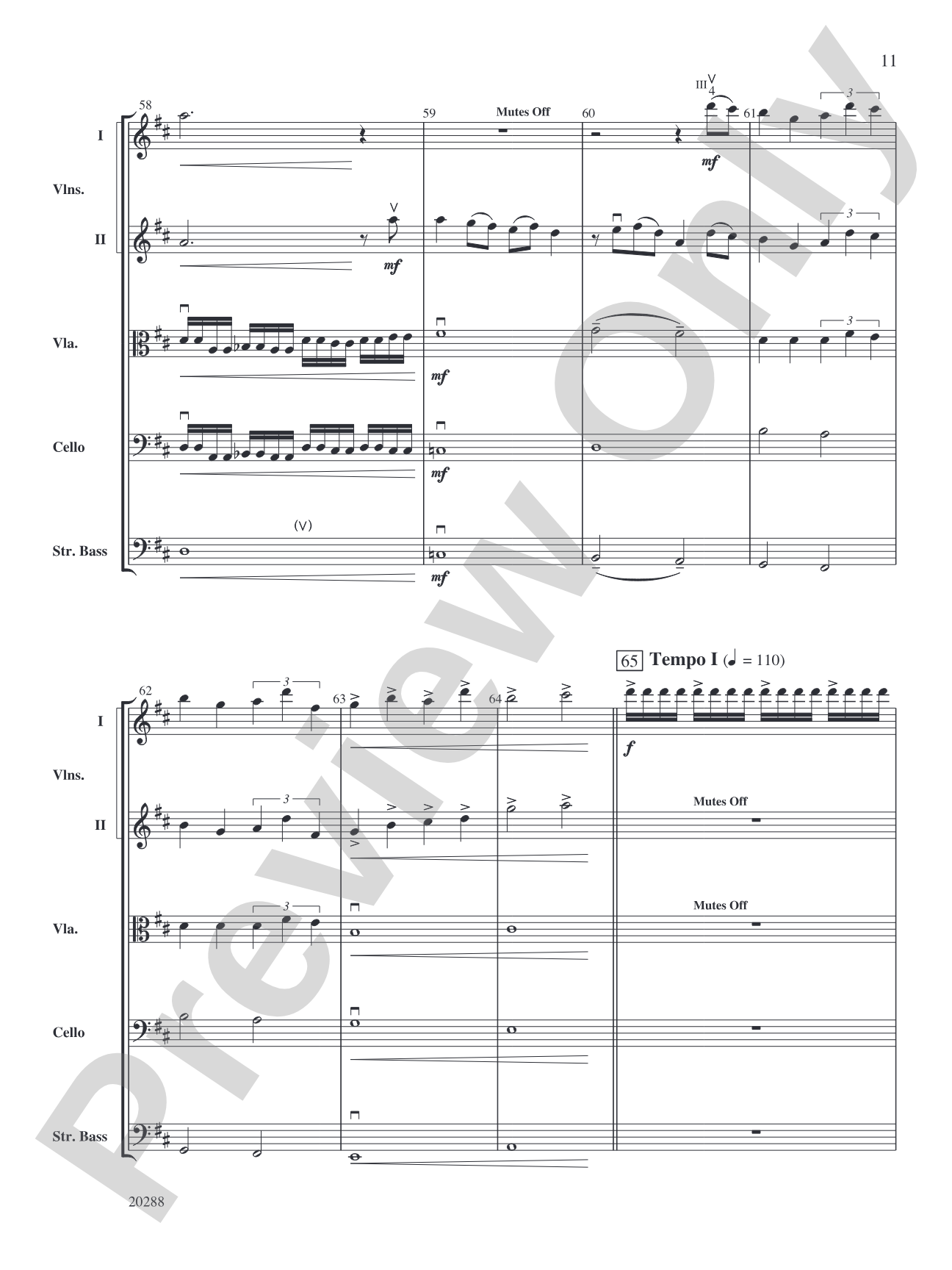 Final Quest: String Orchestra Conductor Score & Parts