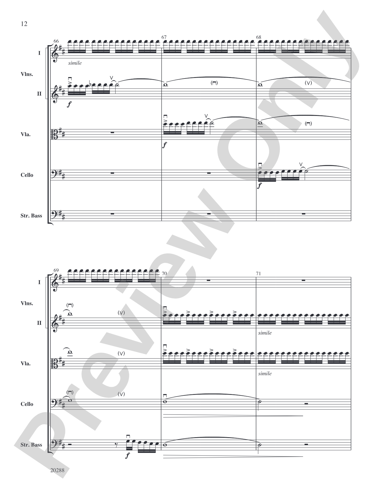 Final Quest: String Orchestra Conductor Score & Parts