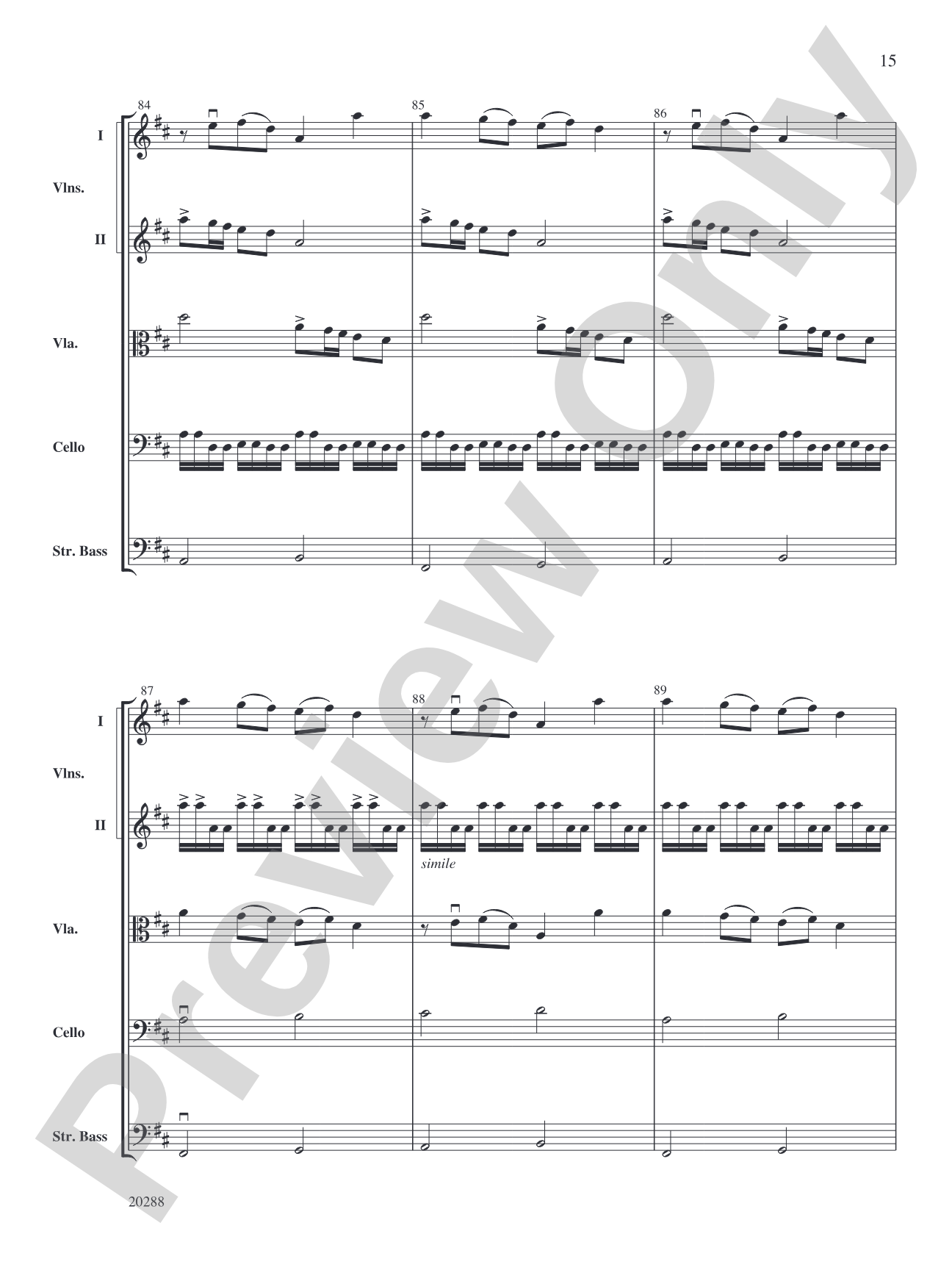 Final Quest: String Orchestra Conductor Score & Parts
