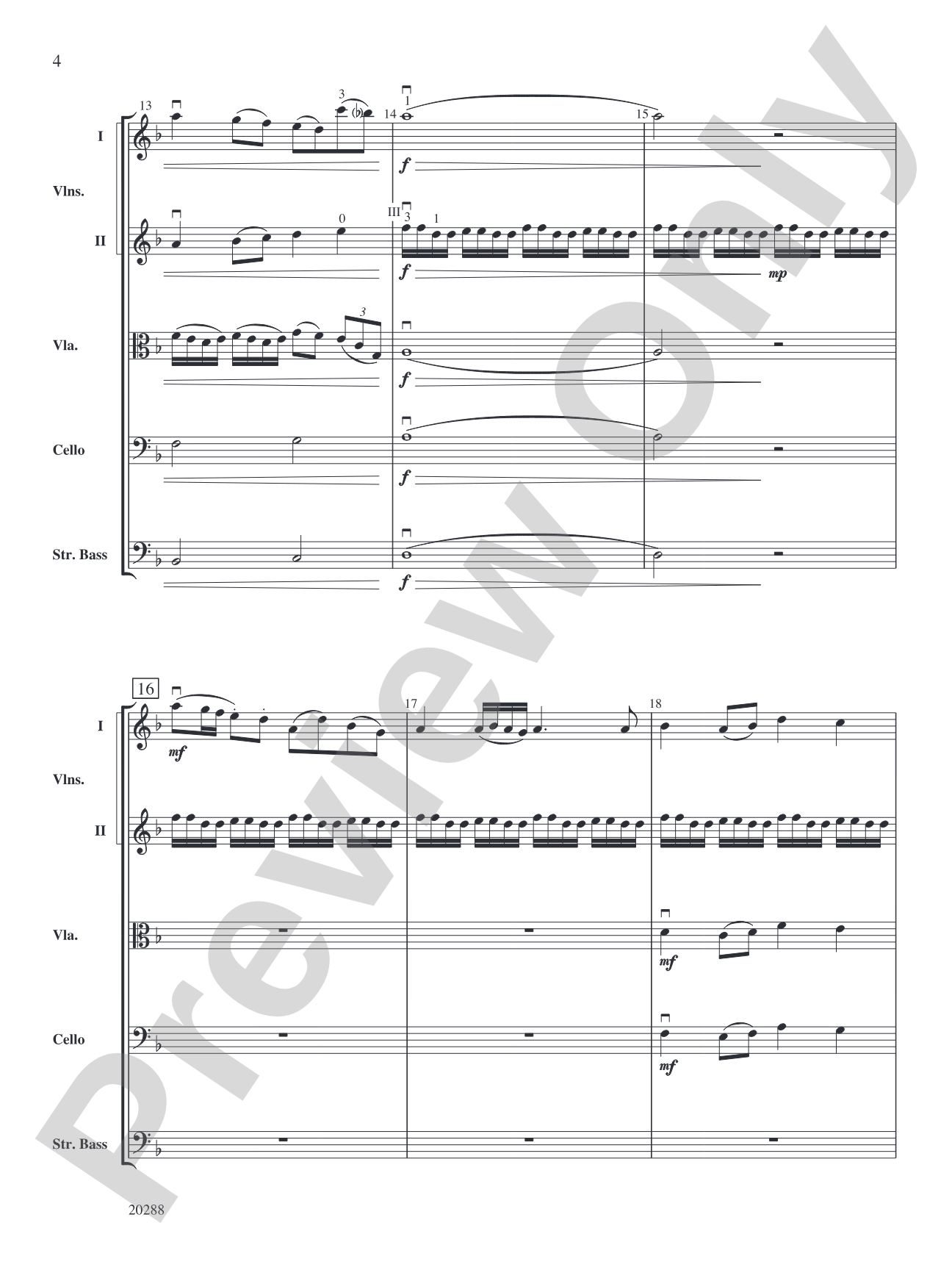 Final Quest: String Orchestra Conductor Score & Parts