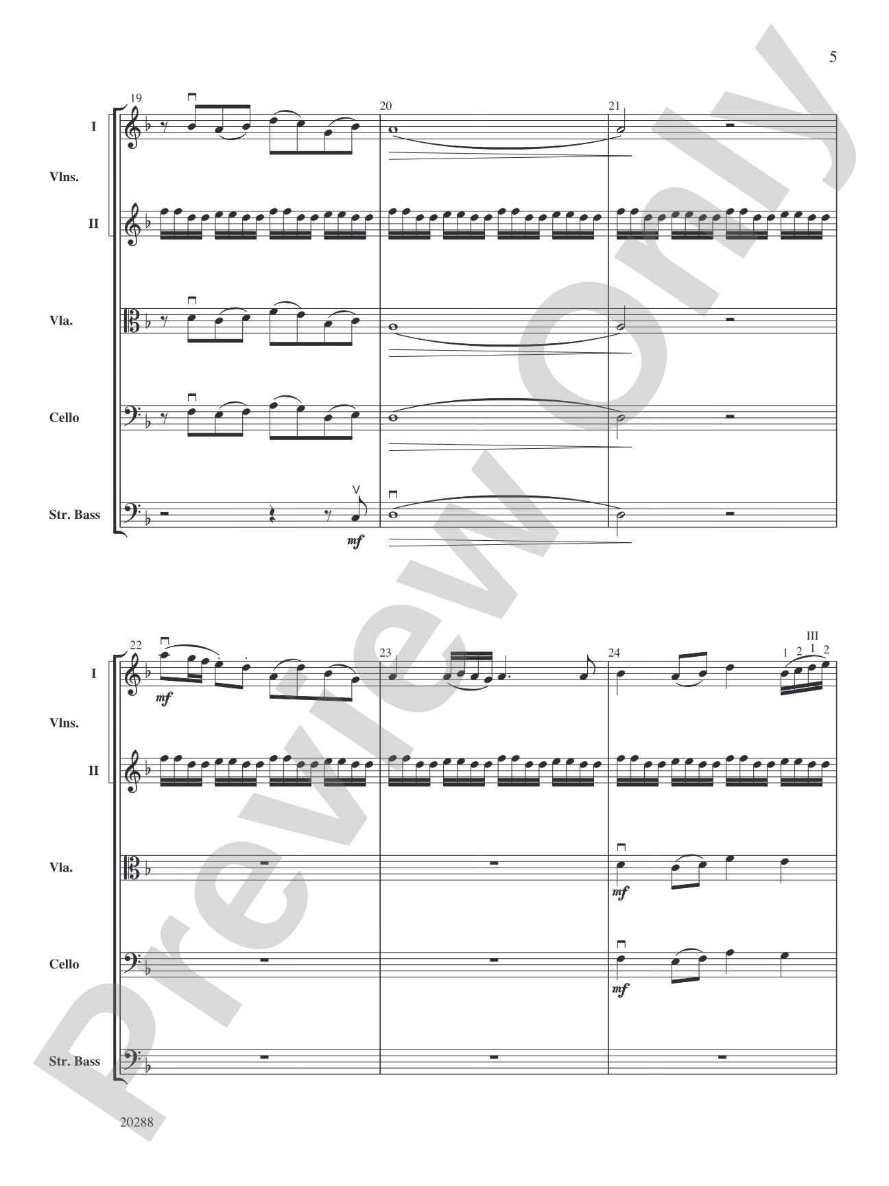 Final Quest: String Orchestra Conductor Score & Parts