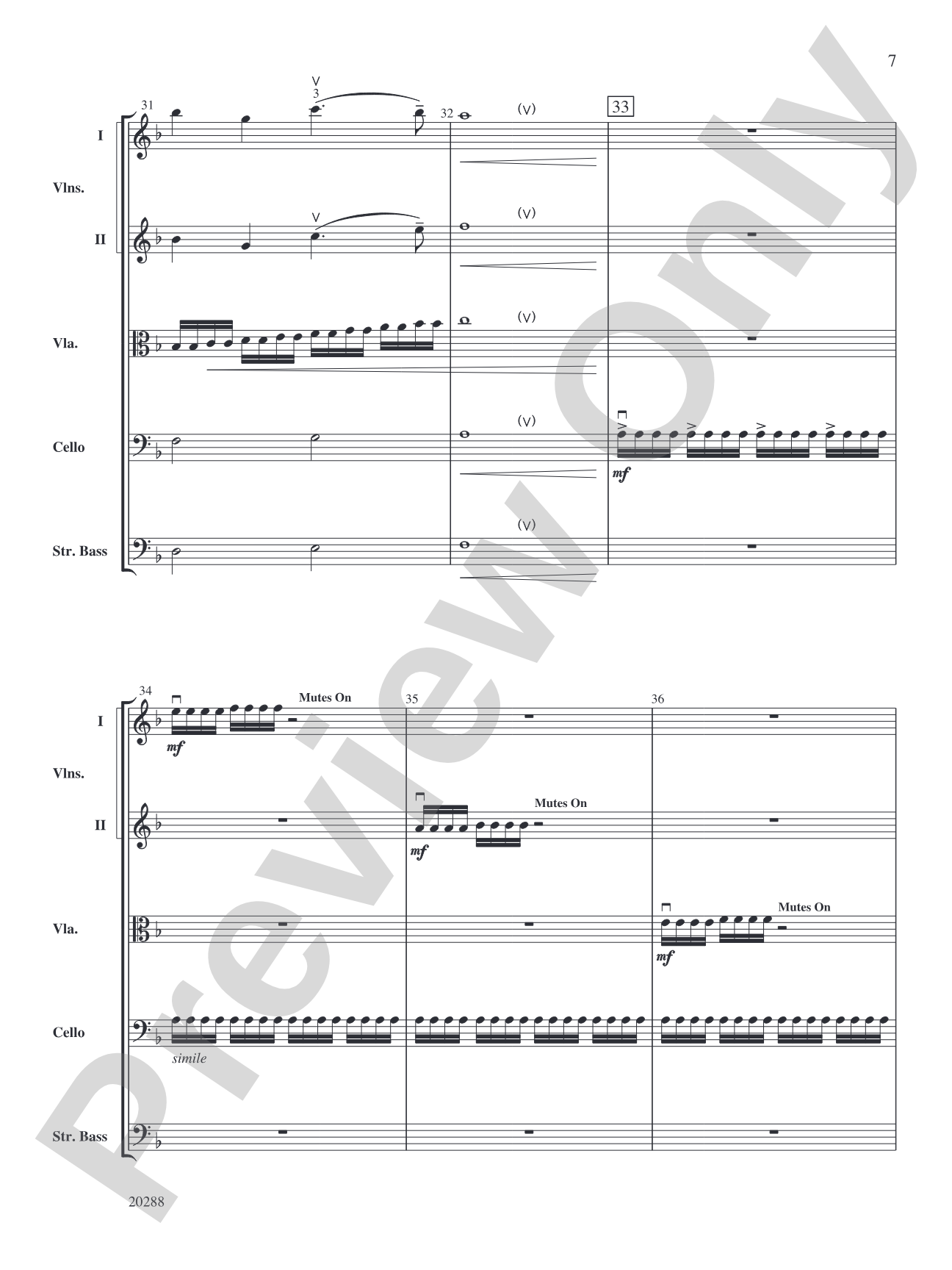 Final Quest: String Orchestra Conductor Score & Parts