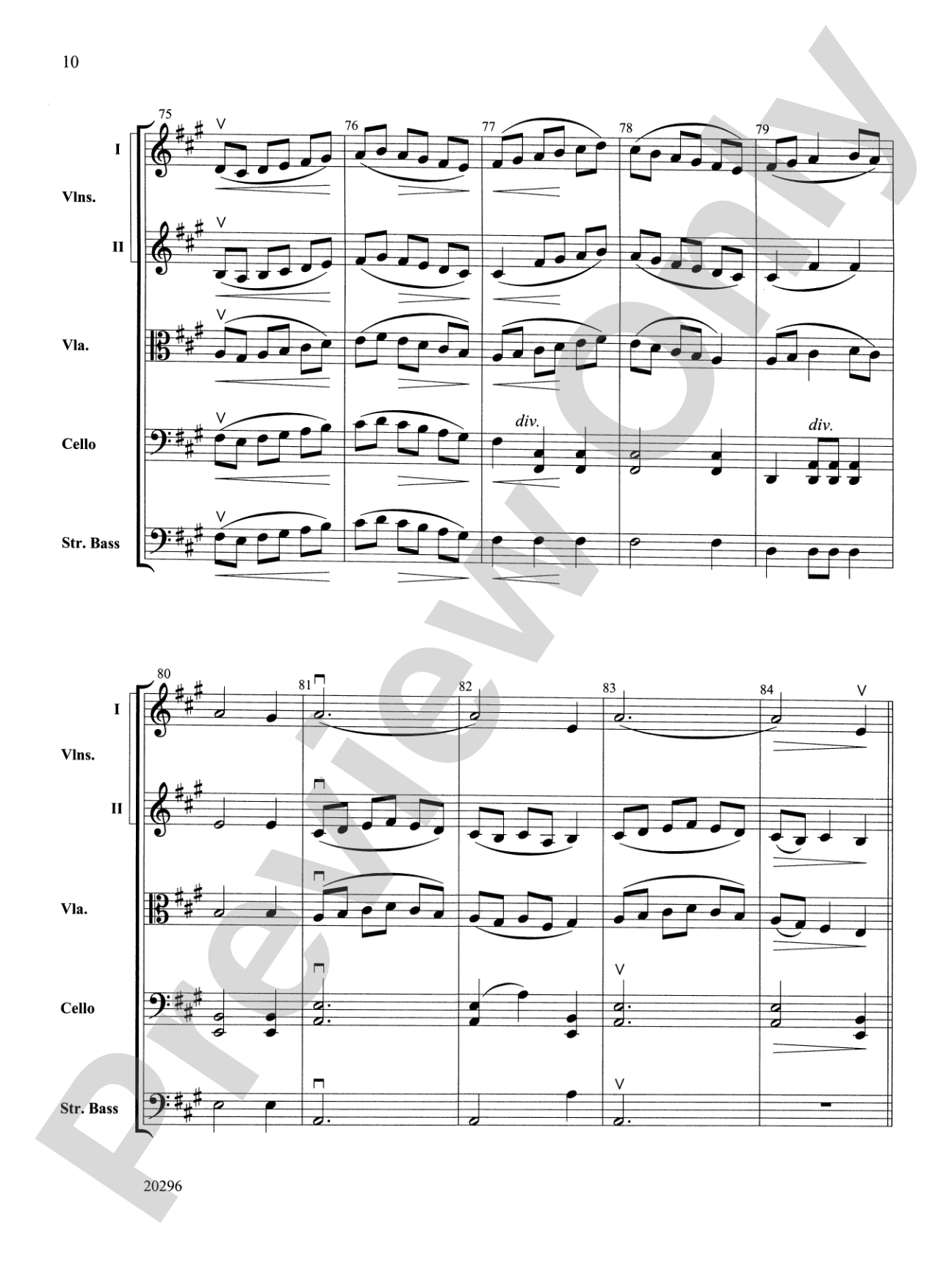 Fantasy on Amazing Grace: String Orchestra Conductor Score & Parts