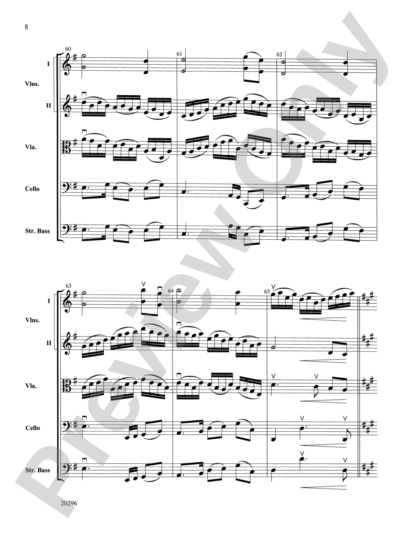 Fantasy on Amazing Grace: String Orchestra Conductor Score & Parts