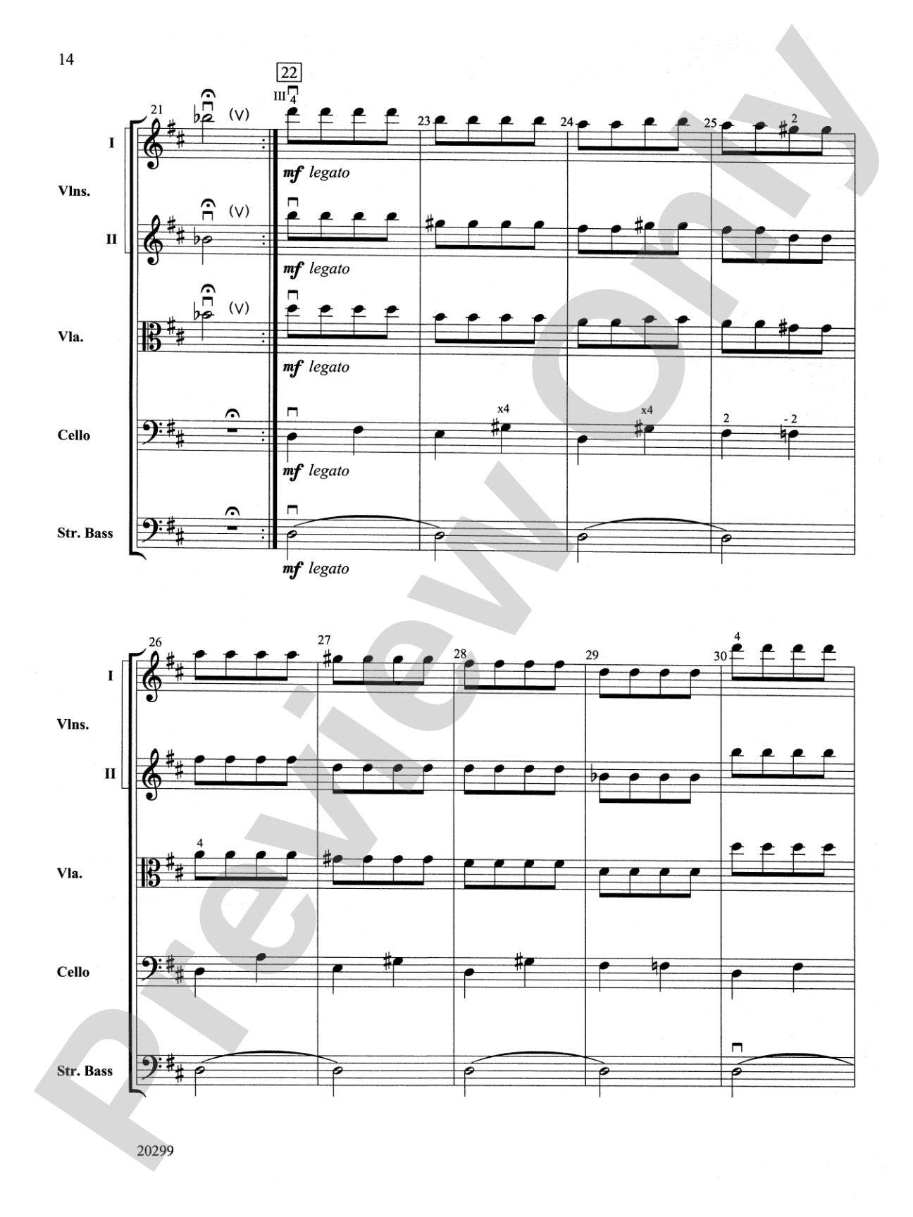 Selections from Pictures at an Exhibition: String Orchestra Conductor Score & Parts
