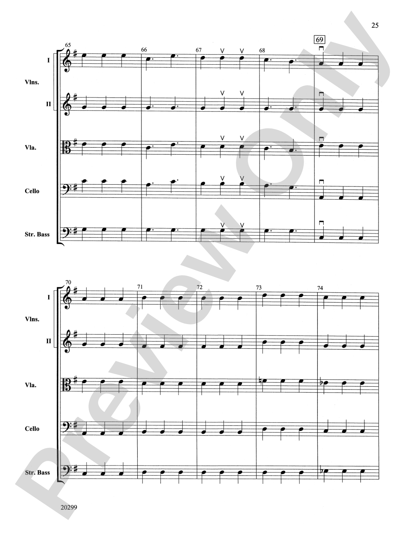 Selections from Pictures at an Exhibition: String Orchestra Conductor Score & Parts