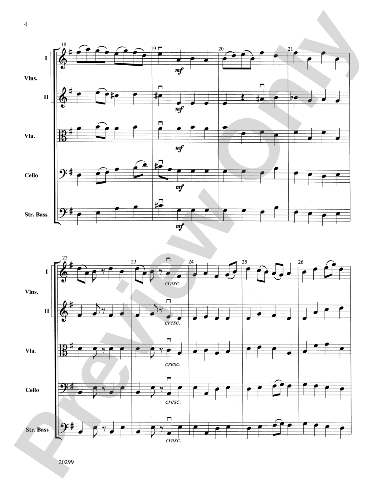 Selections from Pictures at an Exhibition: String Orchestra Conductor Score & Parts