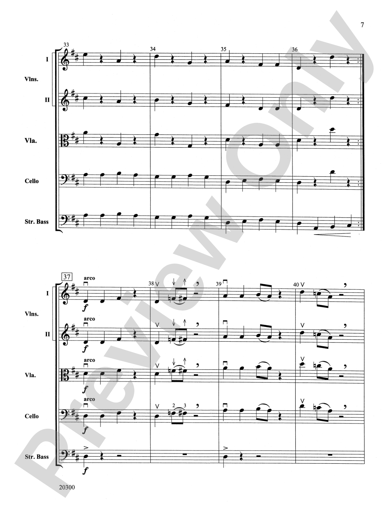 The Boogie-Man Blues: String Orchestra Conductor Score & Parts