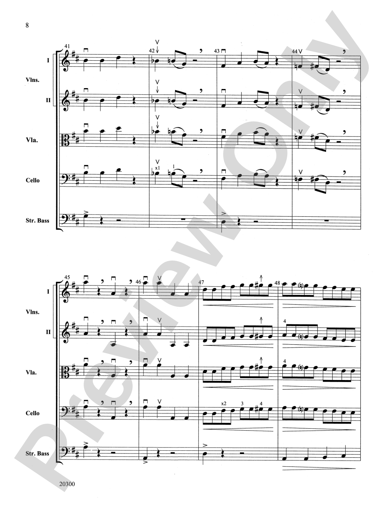 The Boogie-Man Blues: String Orchestra Conductor Score & Parts