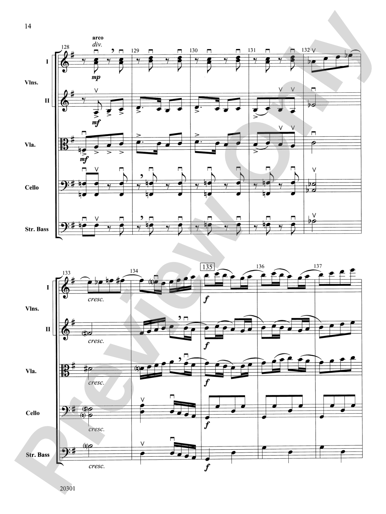 Acrobats: String Orchestra Conductor Score & Parts