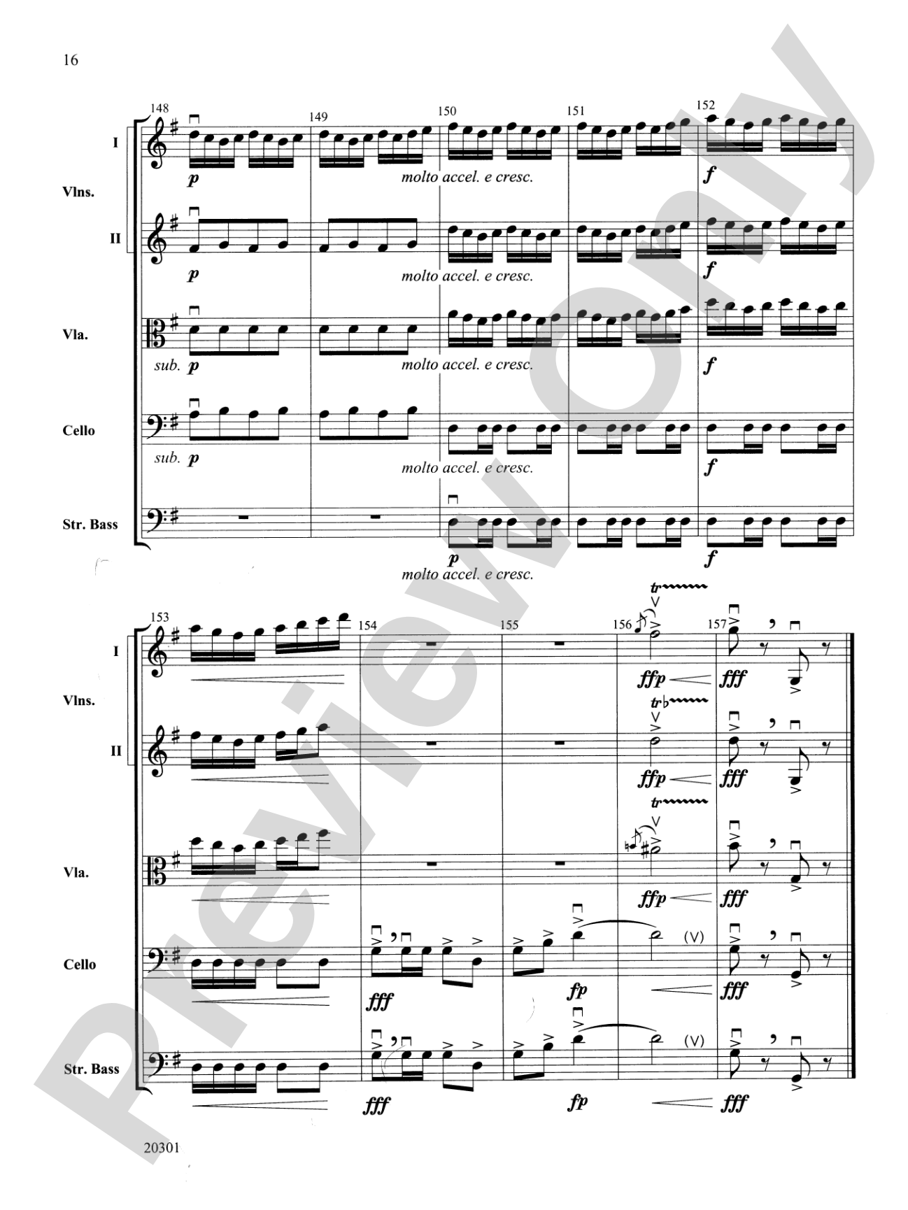 Acrobats: String Orchestra Conductor Score & Parts