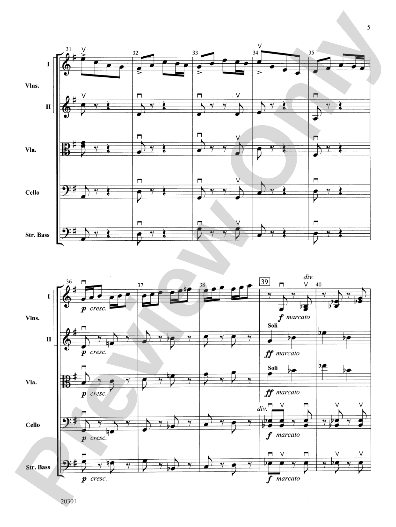Acrobats: String Orchestra Conductor Score & Parts