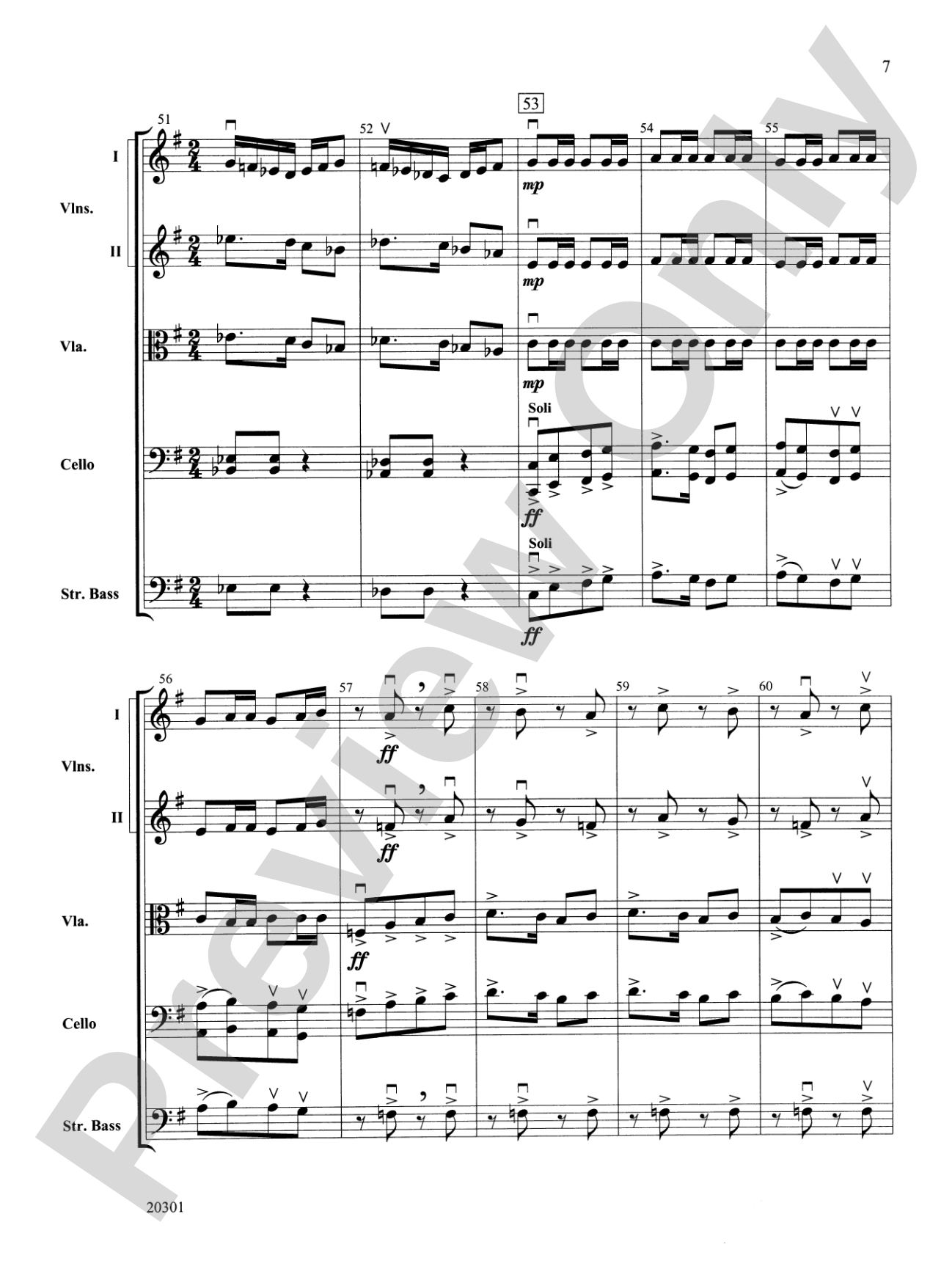 Acrobats: String Orchestra Conductor Score & Parts