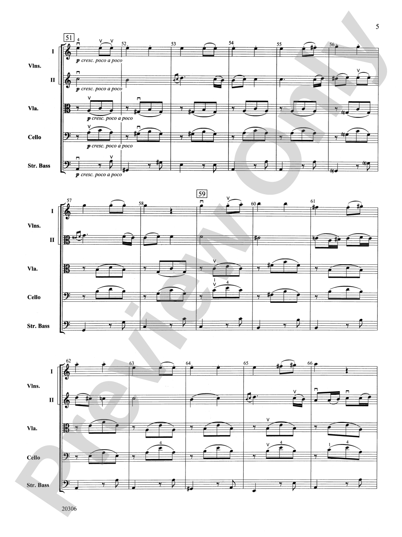 Symphony No. 7 (2nd Movement): Full Orchestra Conductor Score & Parts