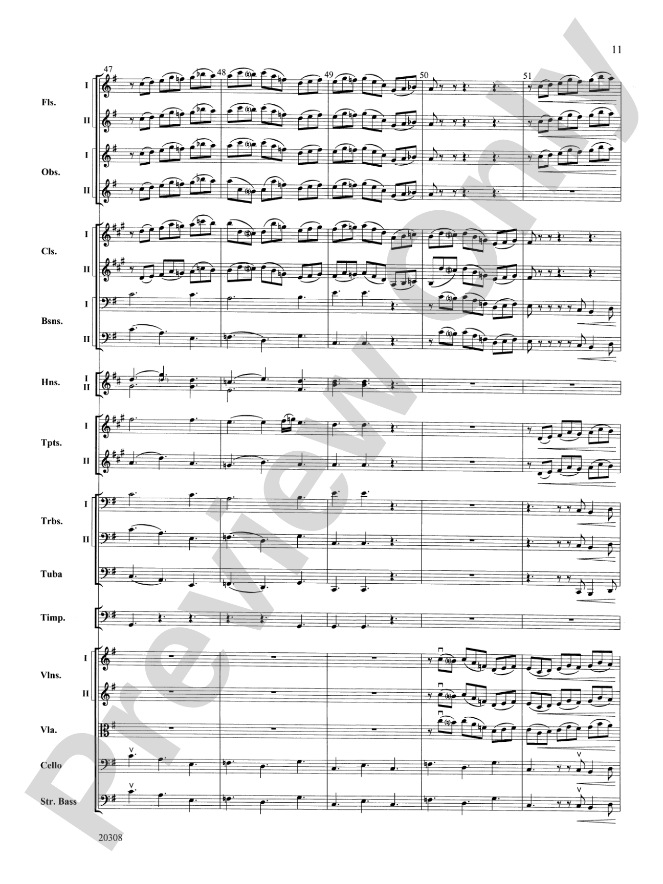Jesu, Joy of Man's Desiring: Full Orchestra Conductor Score & Parts