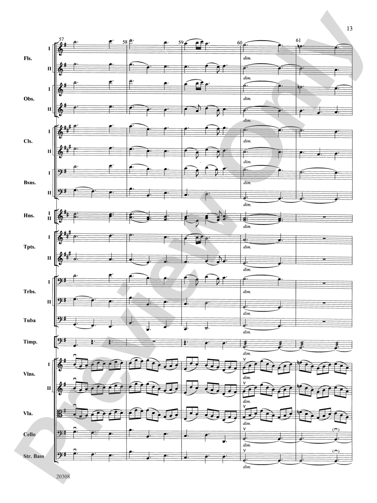 Jesu, Joy of Man's Desiring: Full Orchestra Conductor Score & Parts