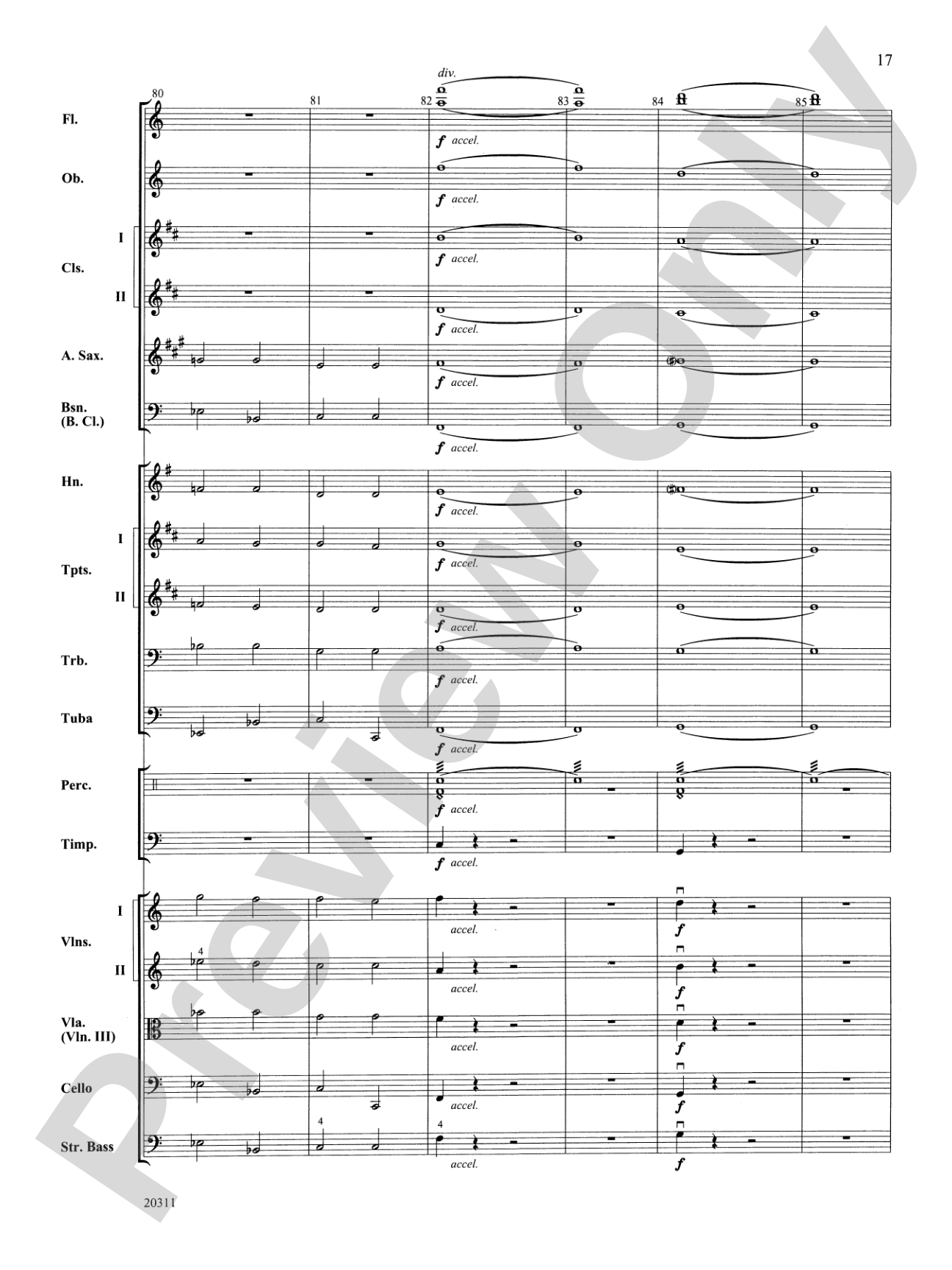 Symphony No. 1 (4th Movement ): Full Orchestra Conductor Score & Parts