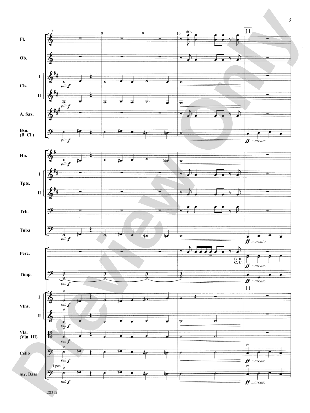Finlandia: Full Orchestra Conductor Score & Parts