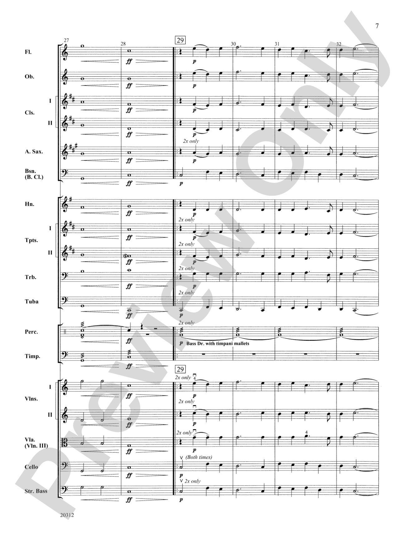 Finlandia: Full Orchestra Conductor Score & Parts