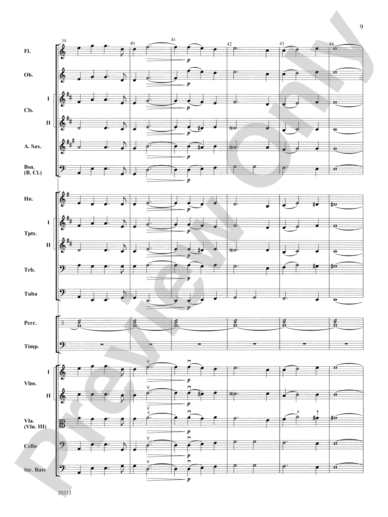 Finlandia: Full Orchestra Conductor Score & Parts
