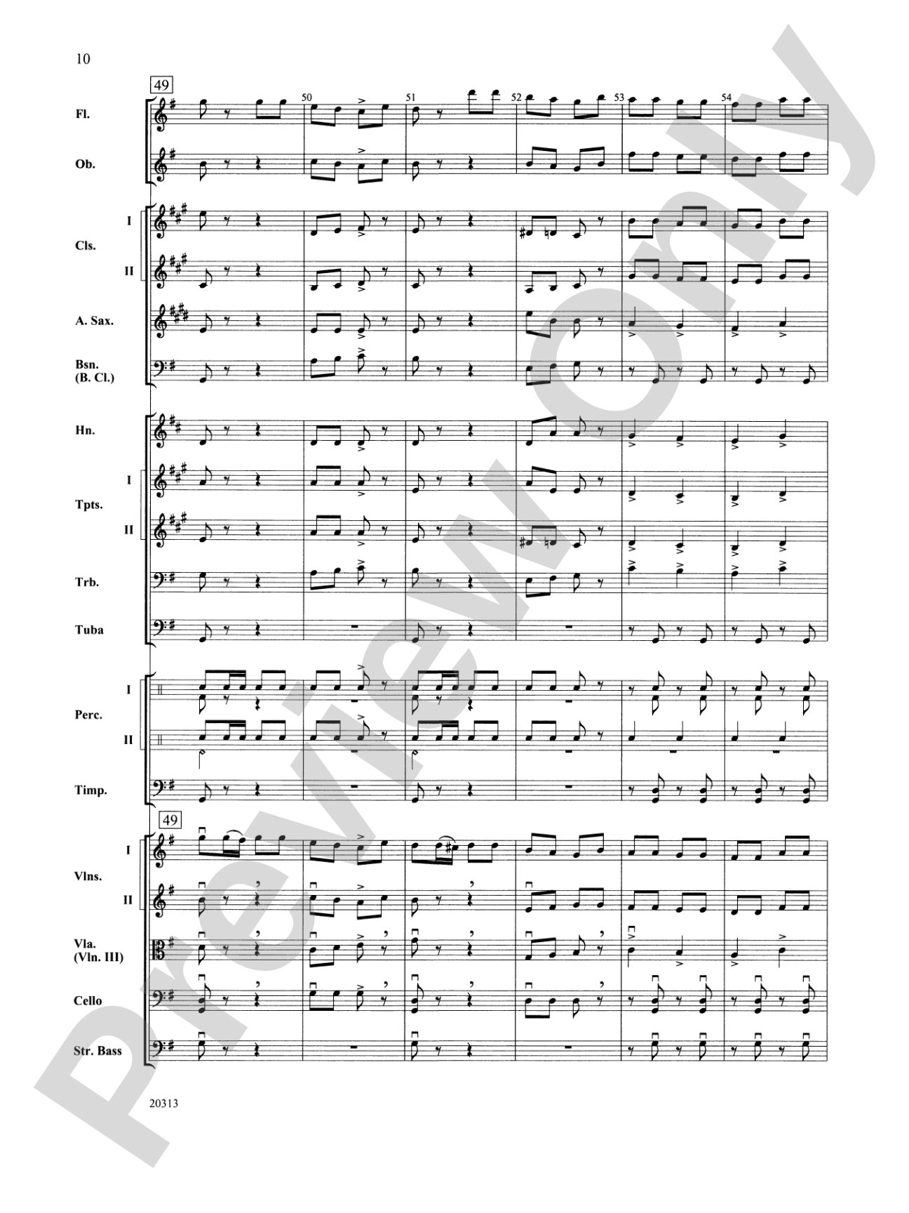 Trepak from The Nutcracker Ballet: Full Orchestra Conductor Score & Parts