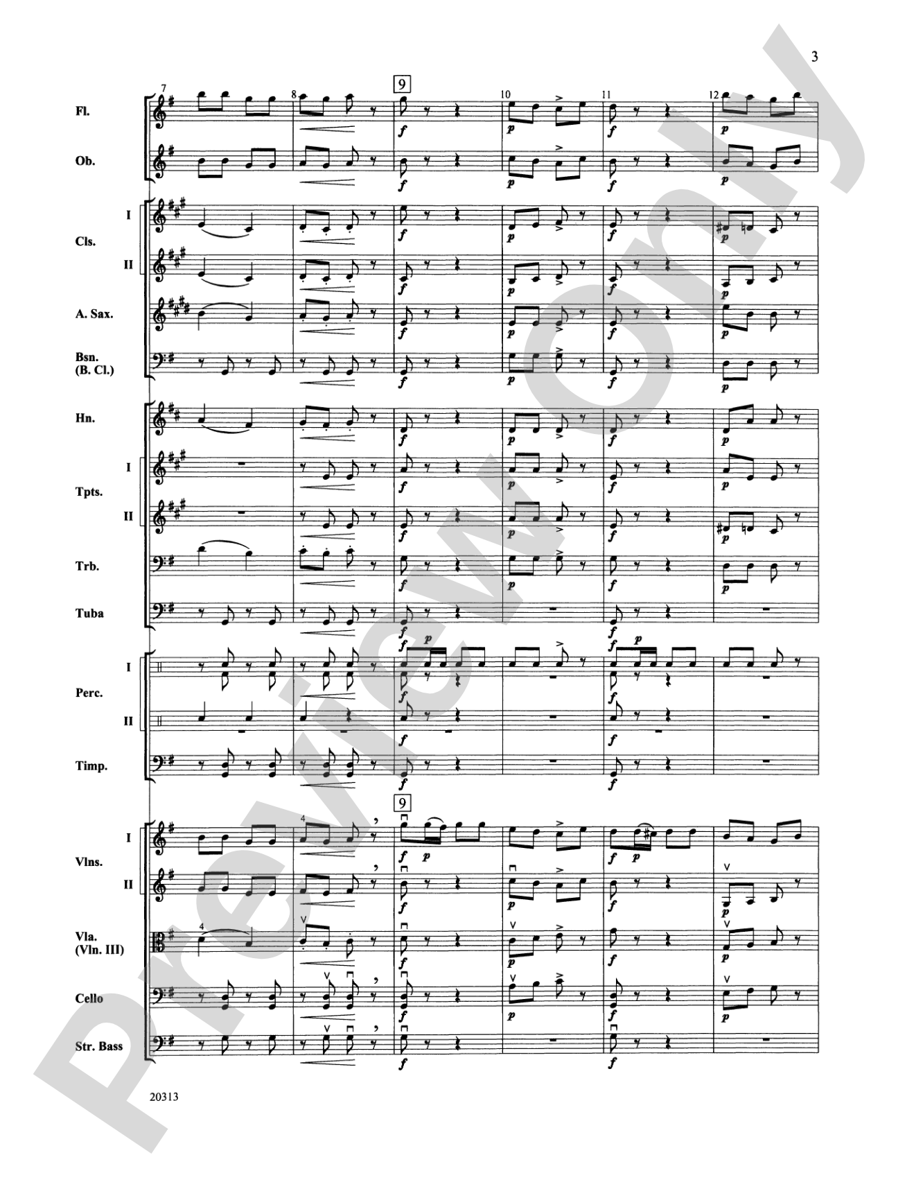 Trepak from The Nutcracker Ballet: Full Orchestra Conductor Score & Parts