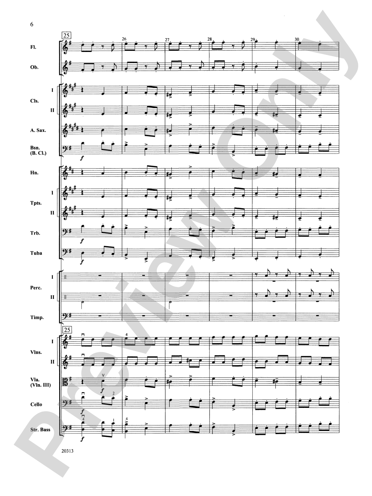 Trepak from The Nutcracker Ballet: Full Orchestra Conductor Score & Parts