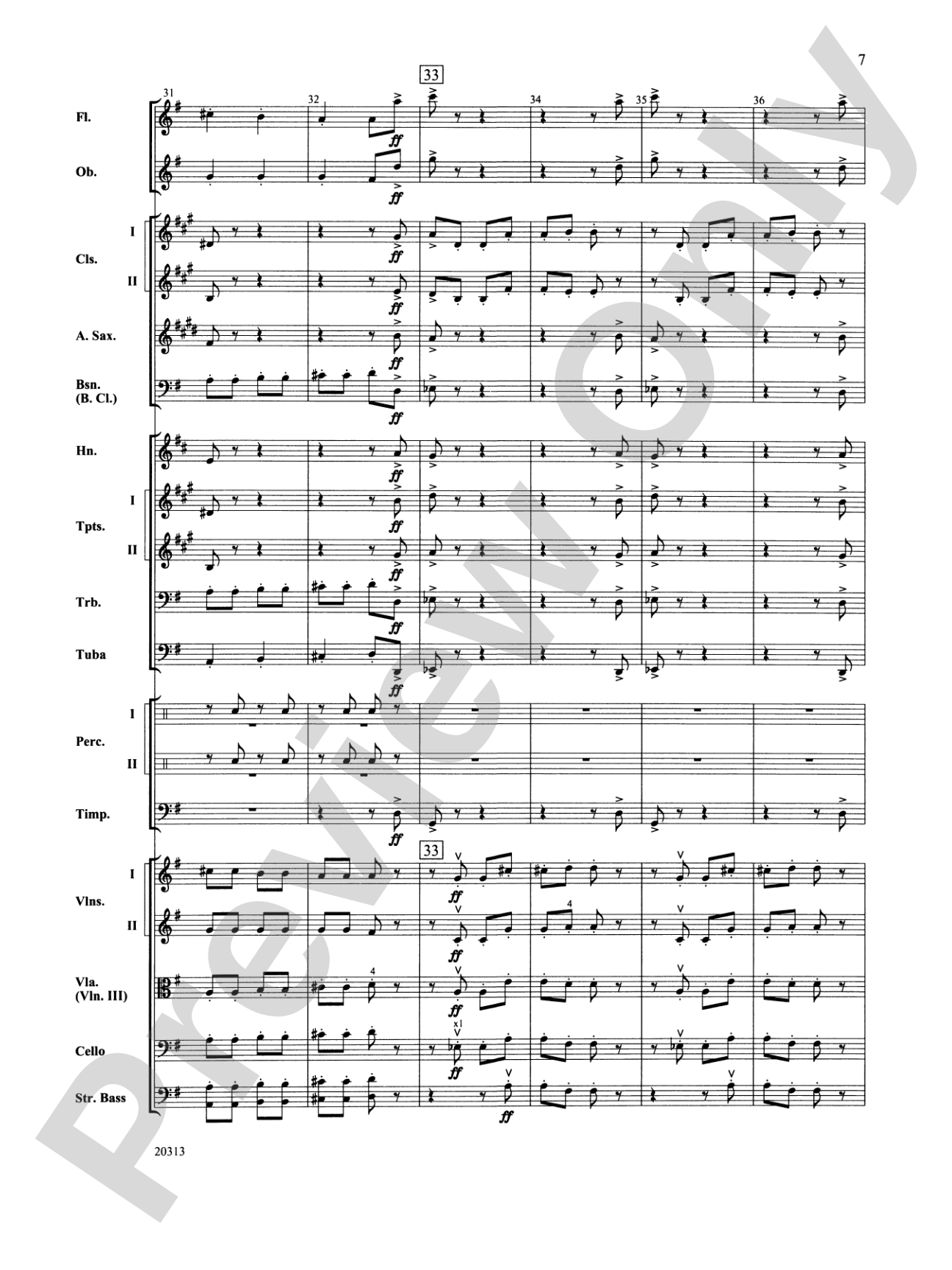 Trepak from The Nutcracker Ballet: Full Orchestra Conductor Score & Parts