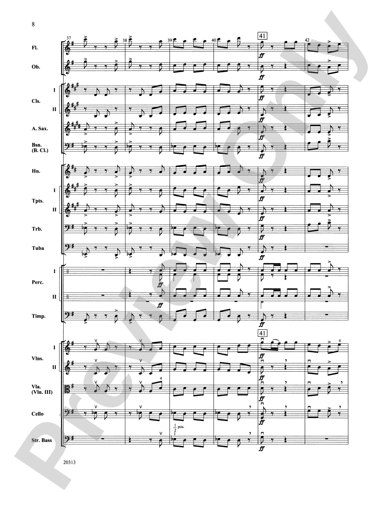 Trepak from The Nutcracker Ballet: Full Orchestra Conductor Score & Parts