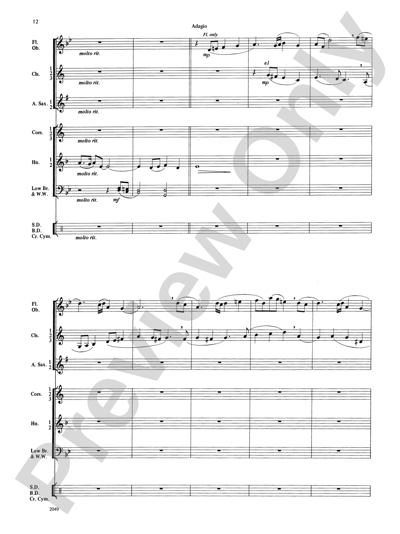 North Star Overture: Concert Band Conductor Score & Parts
