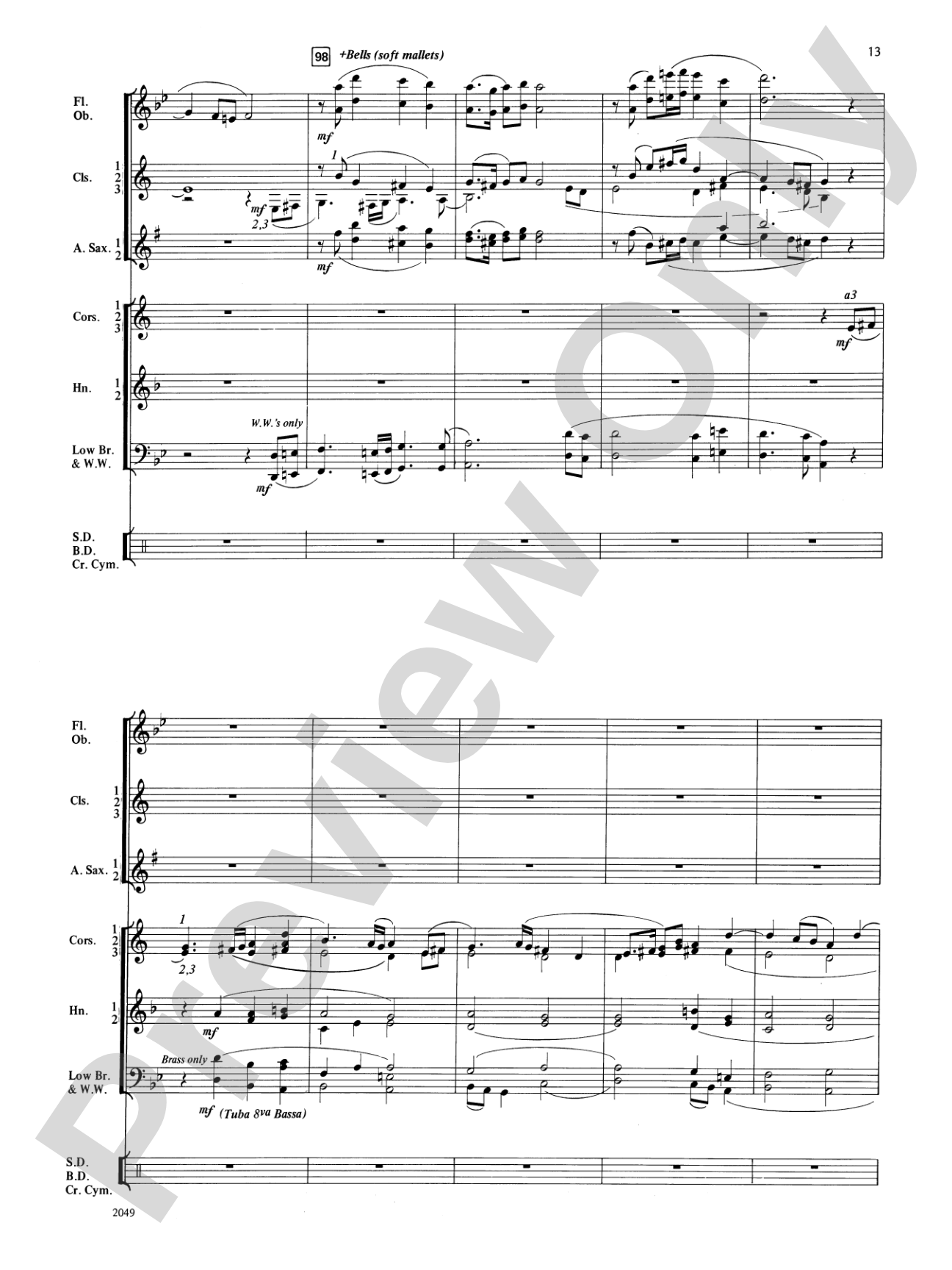 North Star Overture: Concert Band Conductor Score & Parts