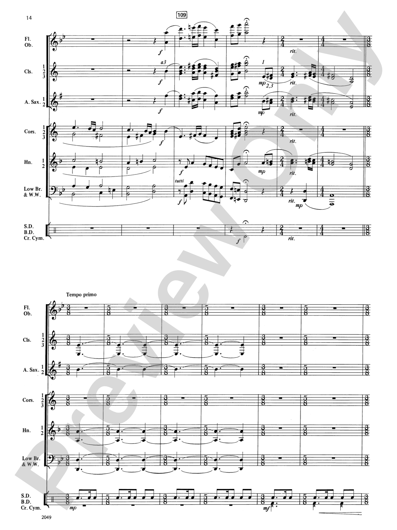 North Star Overture: Concert Band Conductor Score & Parts