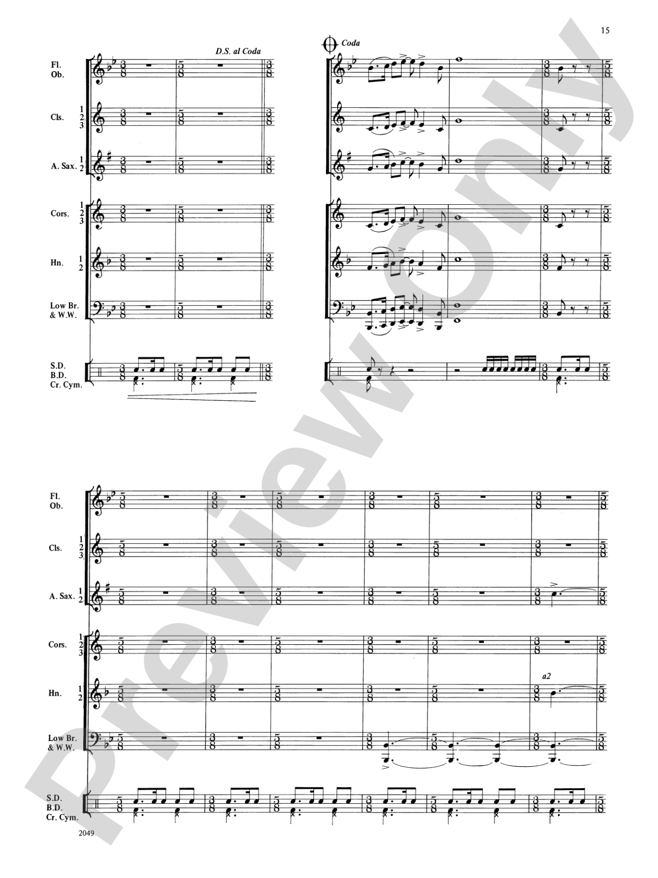North Star Overture: Concert Band Conductor Score & Parts