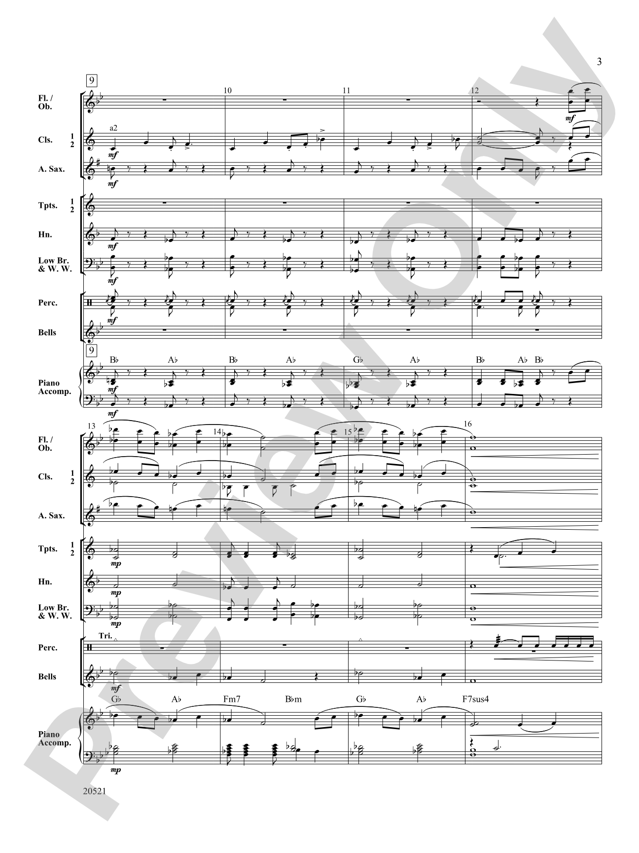 Cedar Canyon Roundup: Concert Band Conductor Score & Parts