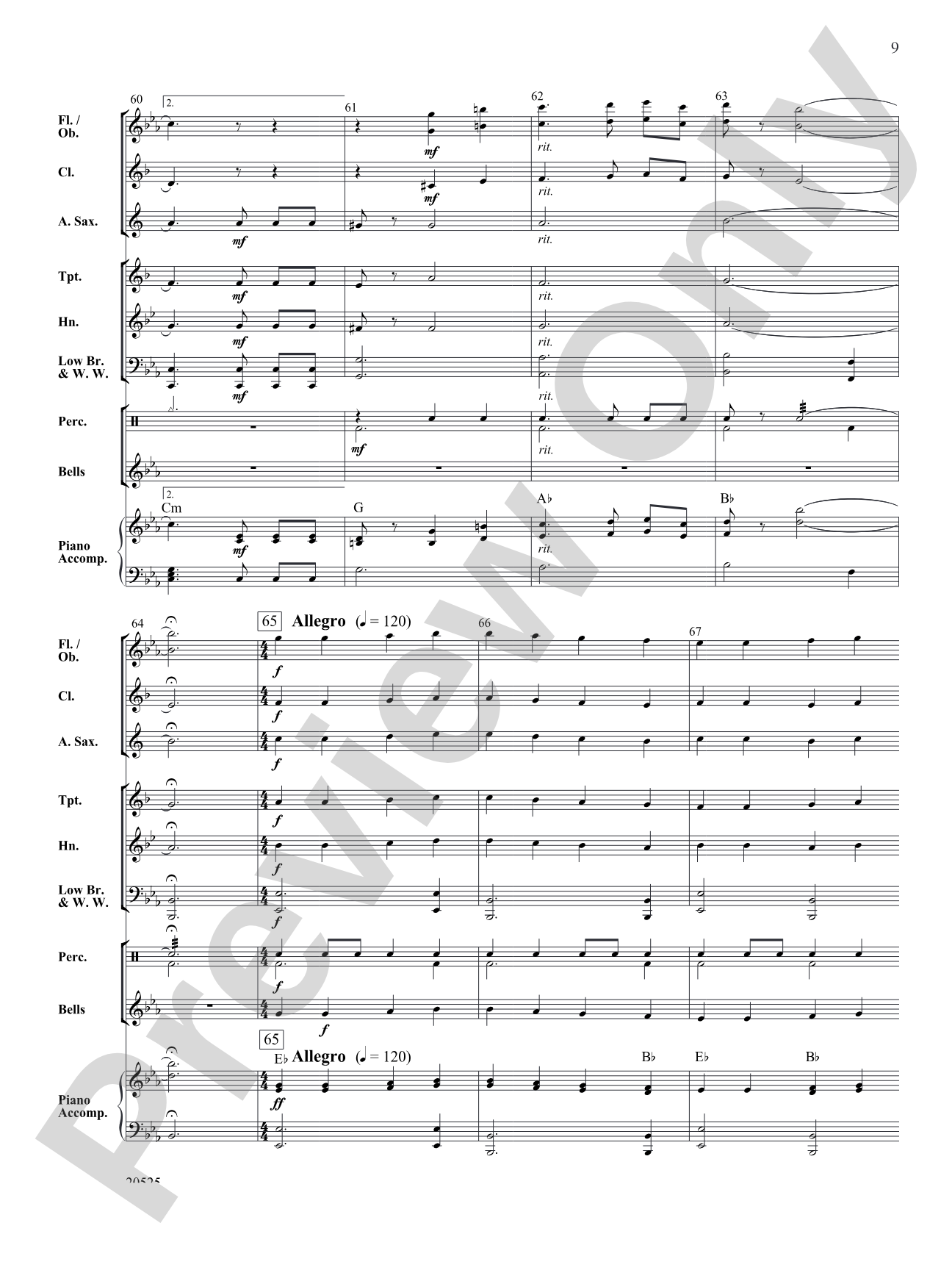 Best of Beethoven: Concert Band Conductor Score & Parts