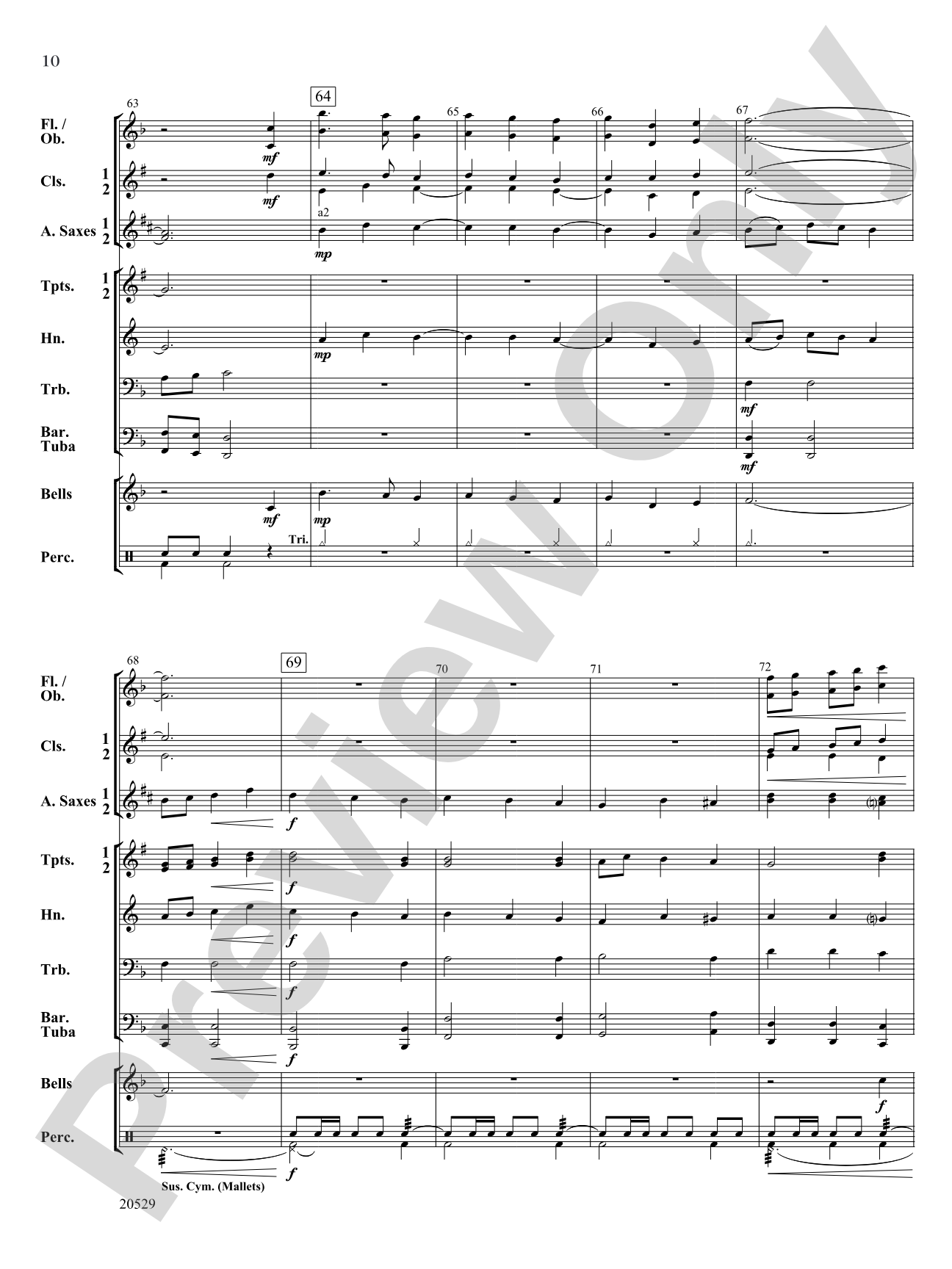O Come to the Manger: Concert Band Conductor Score & Parts