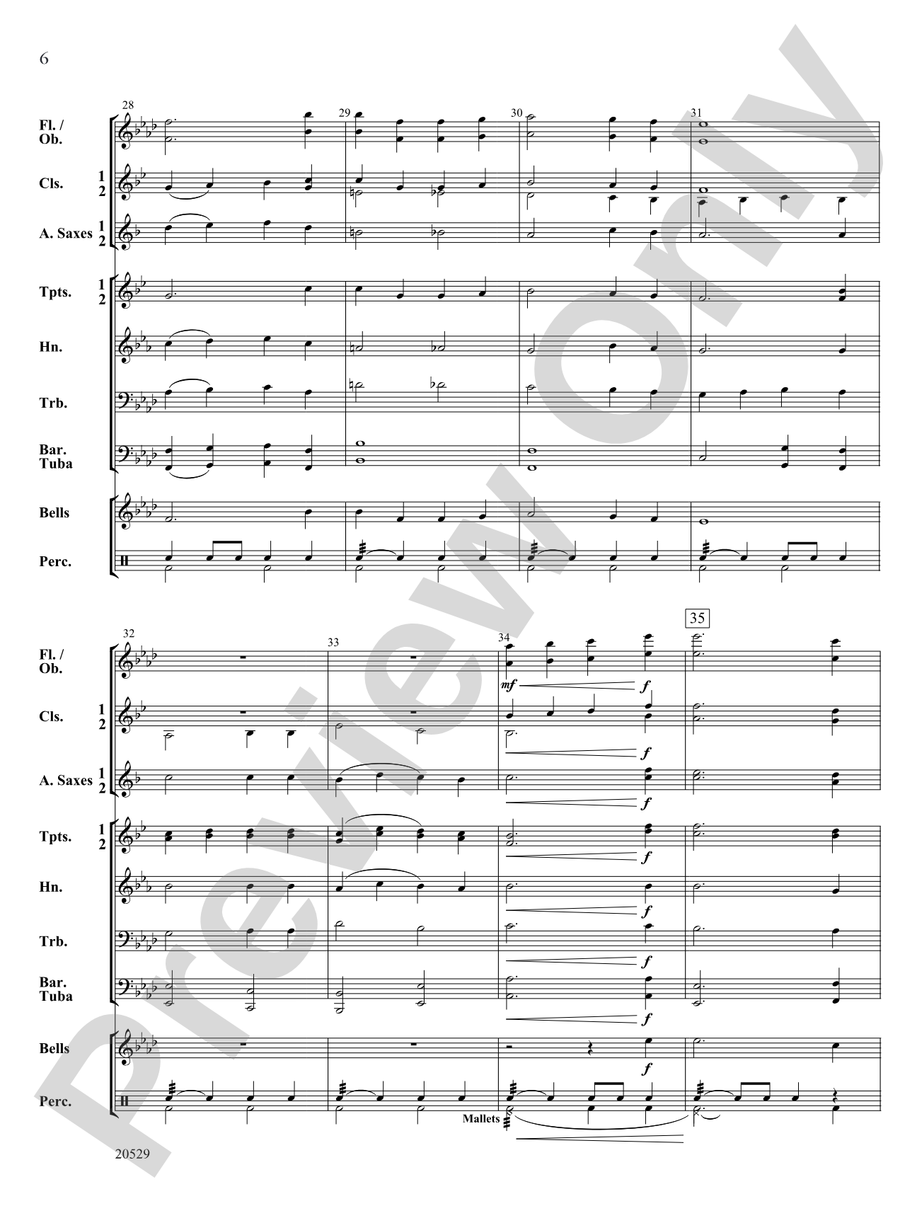 O Come to the Manger: Concert Band Conductor Score & Parts