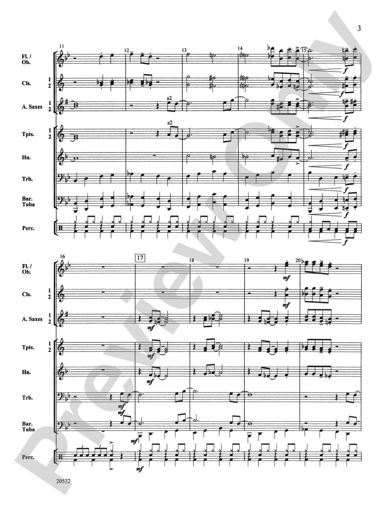 Big Band Bop: Concert Band Conductor Score & Parts