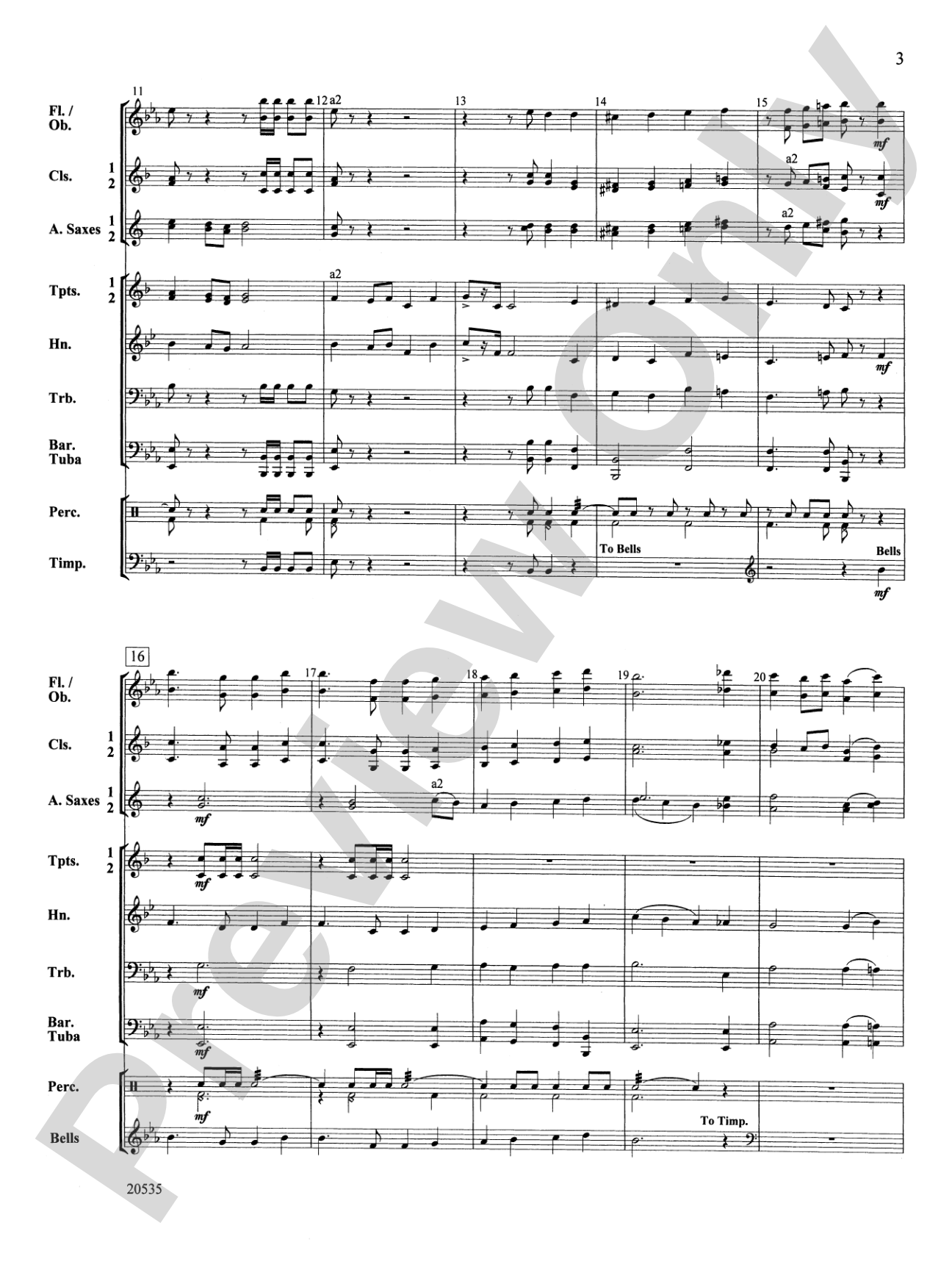 American Heroes March: Concert Band Conductor Score & Parts