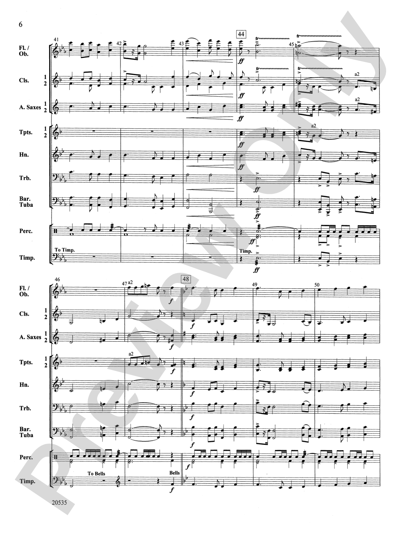 American Heroes March: Concert Band Conductor Score & Parts