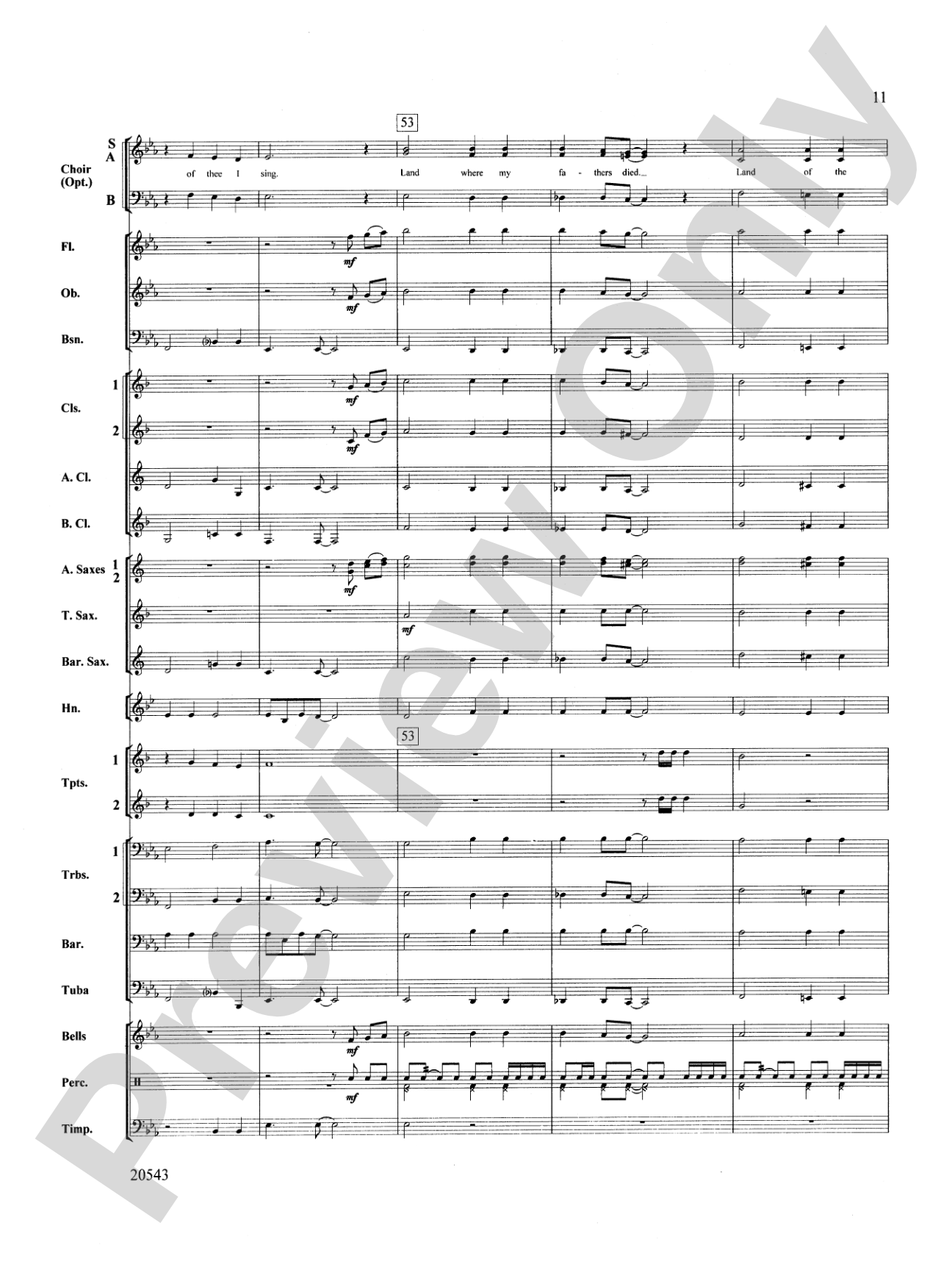 United We Stand (An American Medley): Concert Band Conductor Score & Parts