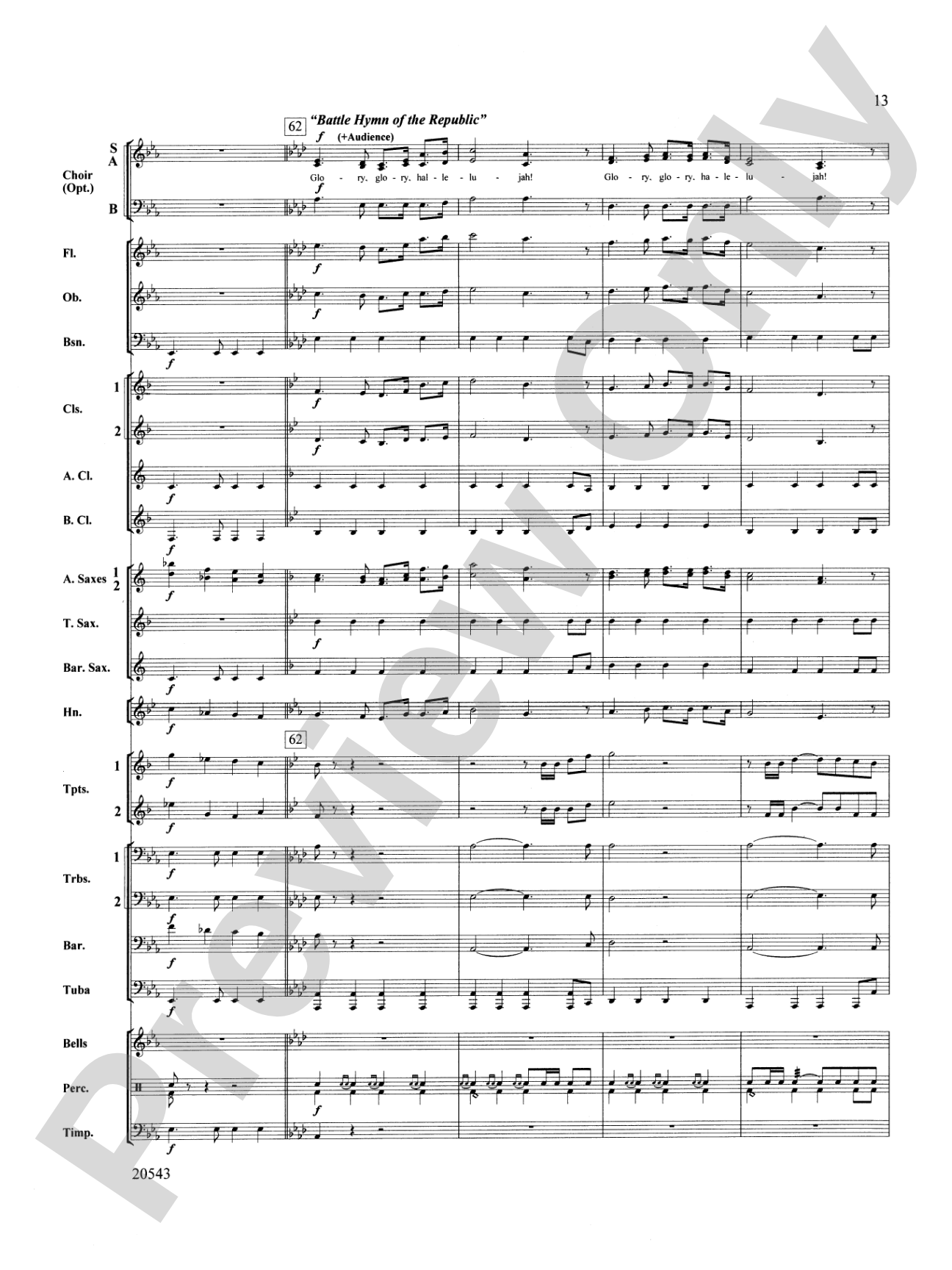 United We Stand (An American Medley): Concert Band Conductor Score & Parts