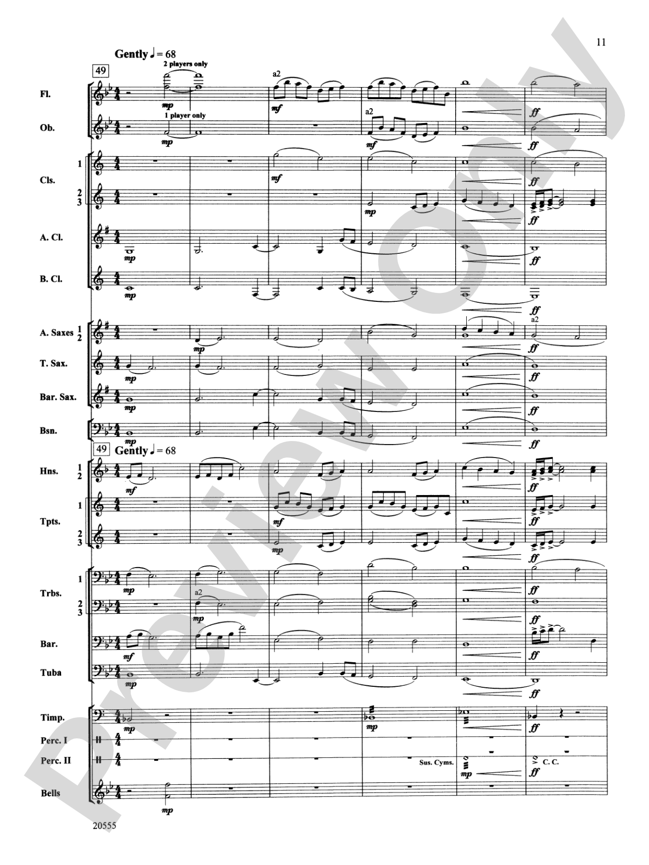 Quixotic Episode: Score