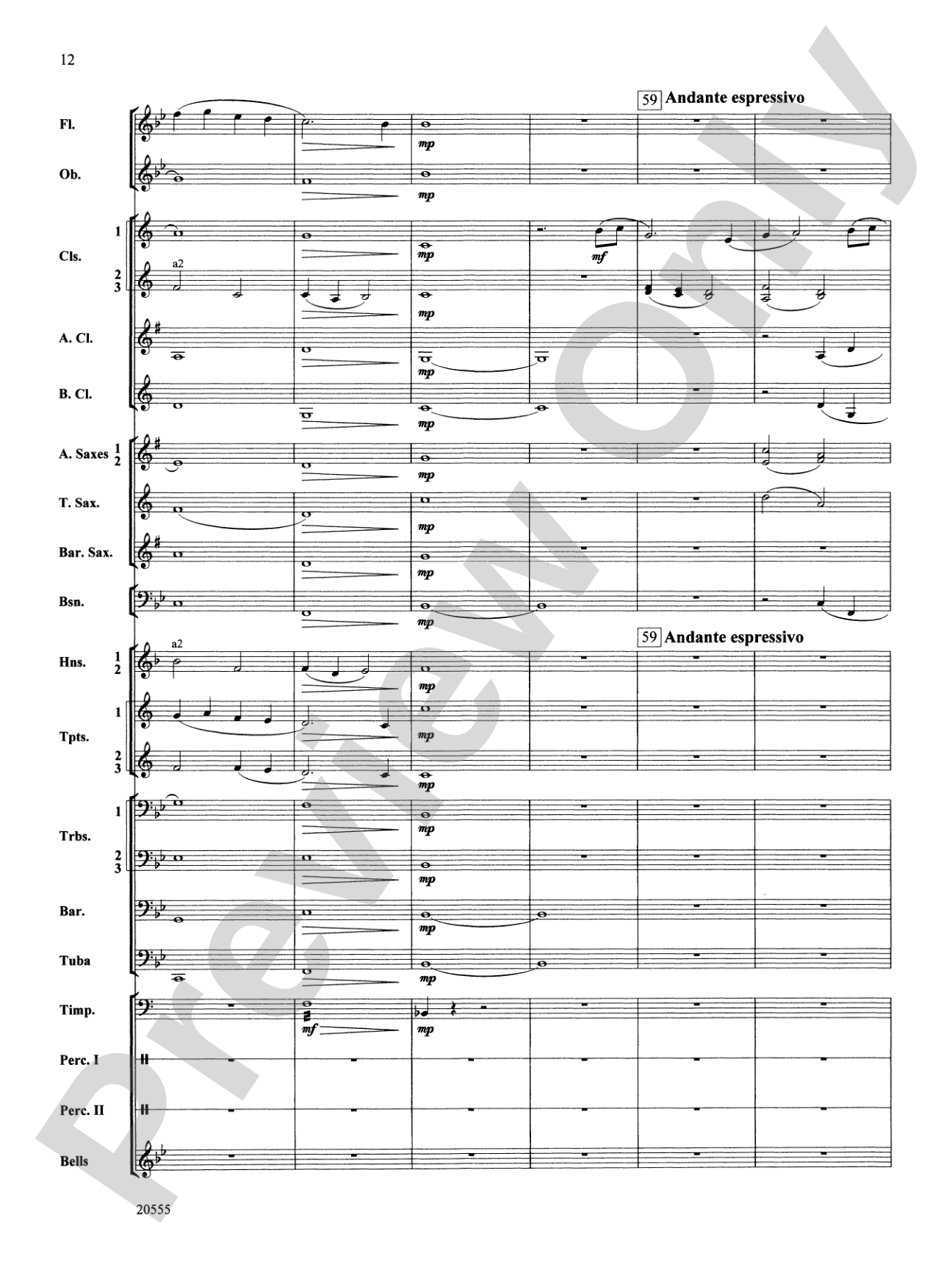 Quixotic Episode: Score