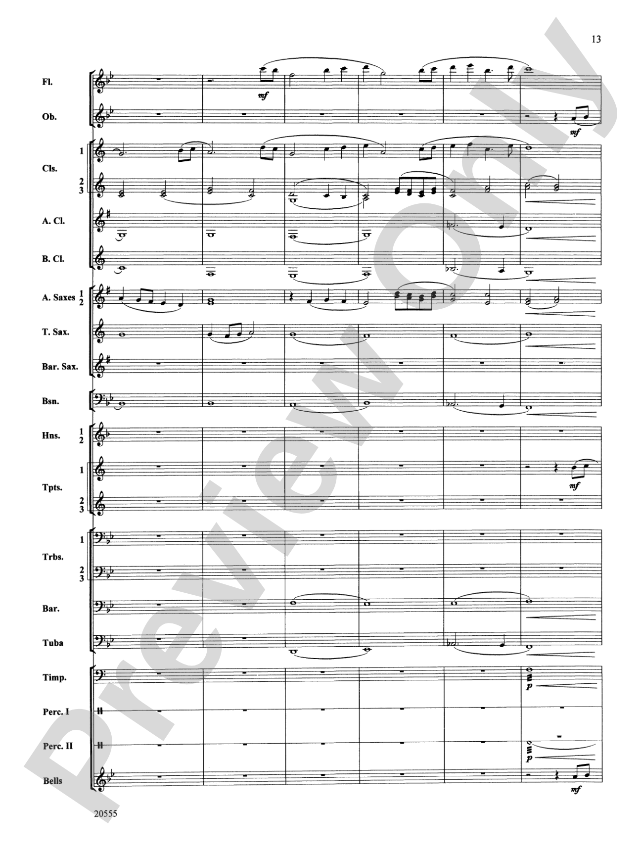 Quixotic Episode: Score