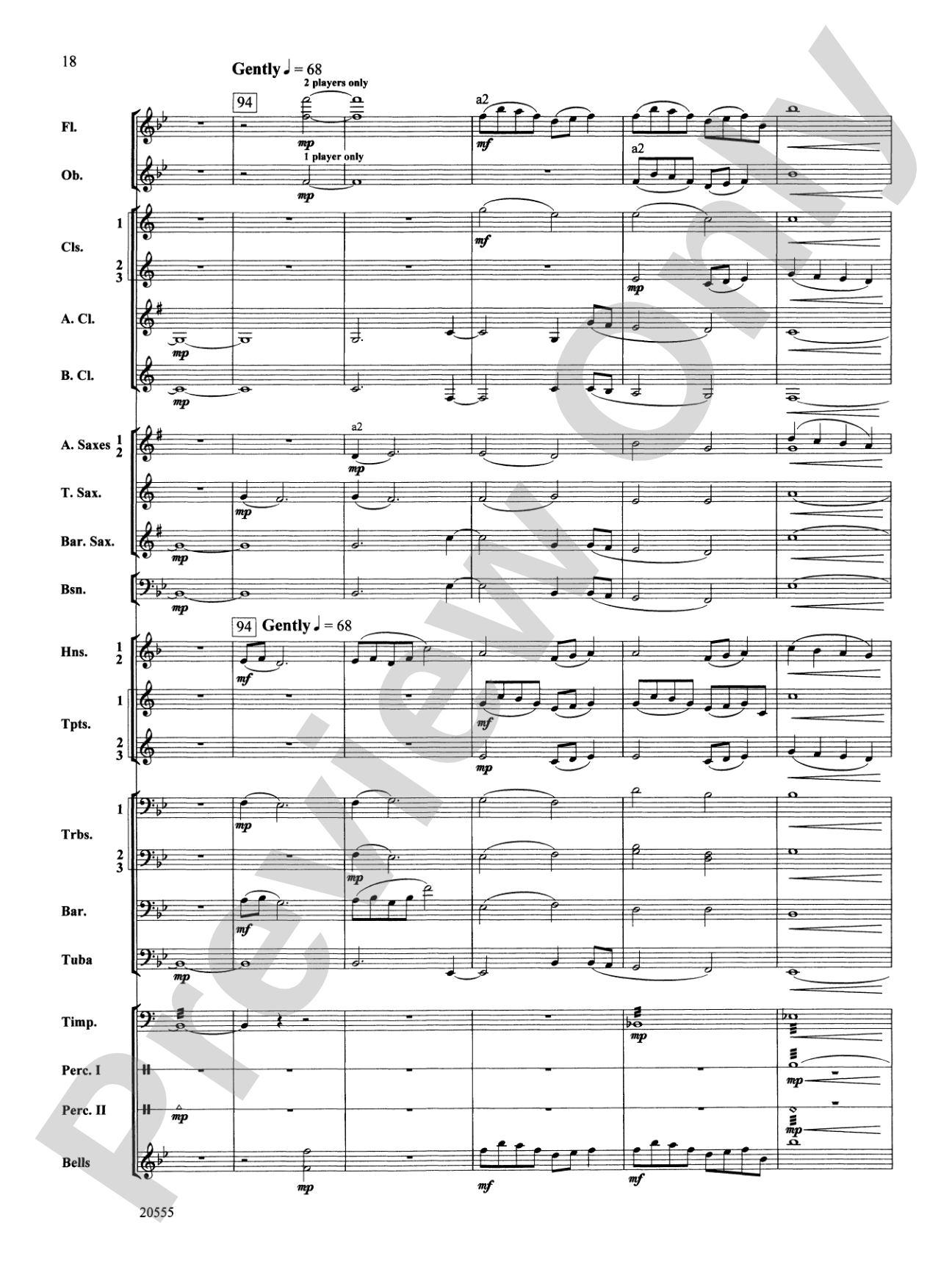 Quixotic Episode: Score