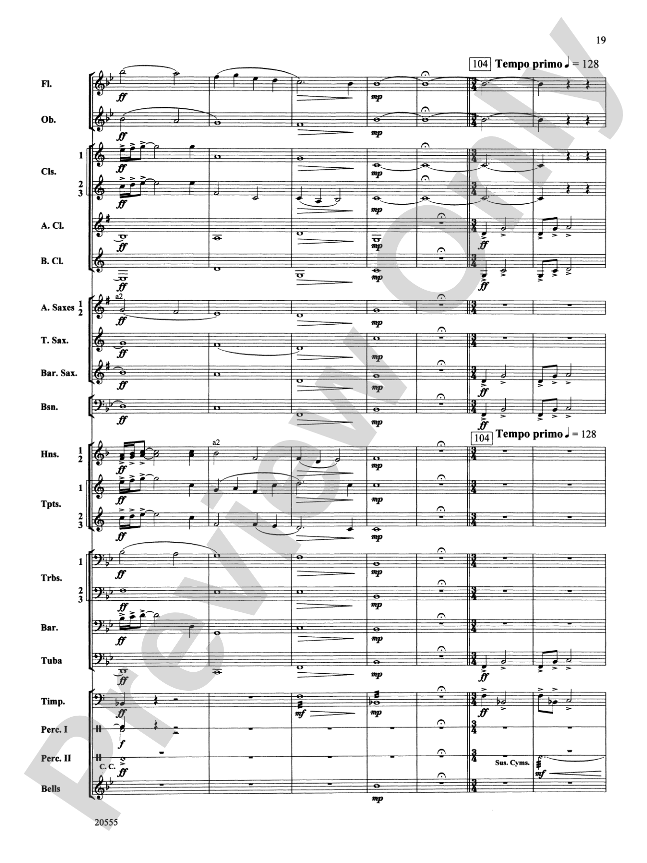 Quixotic Episode: Score