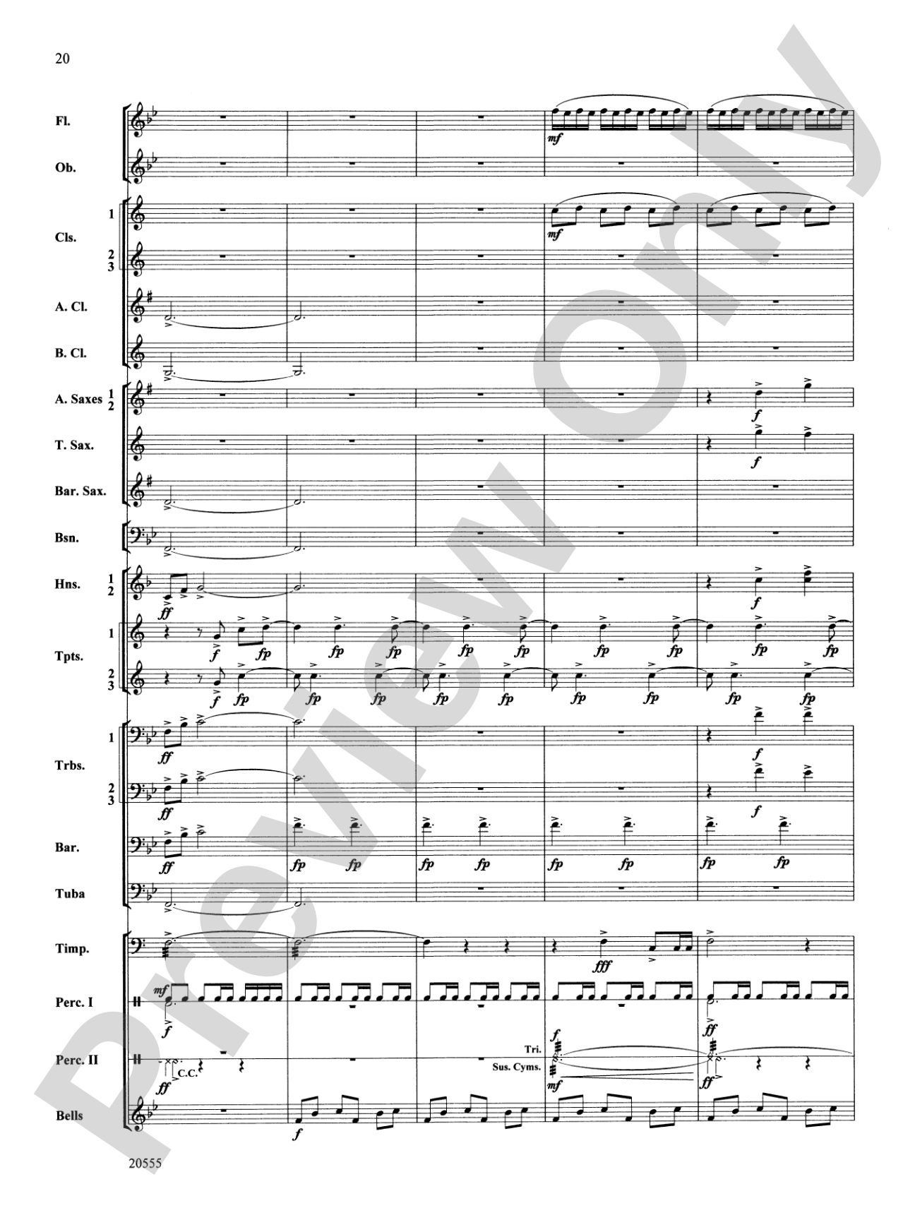 Quixotic Episode: Score