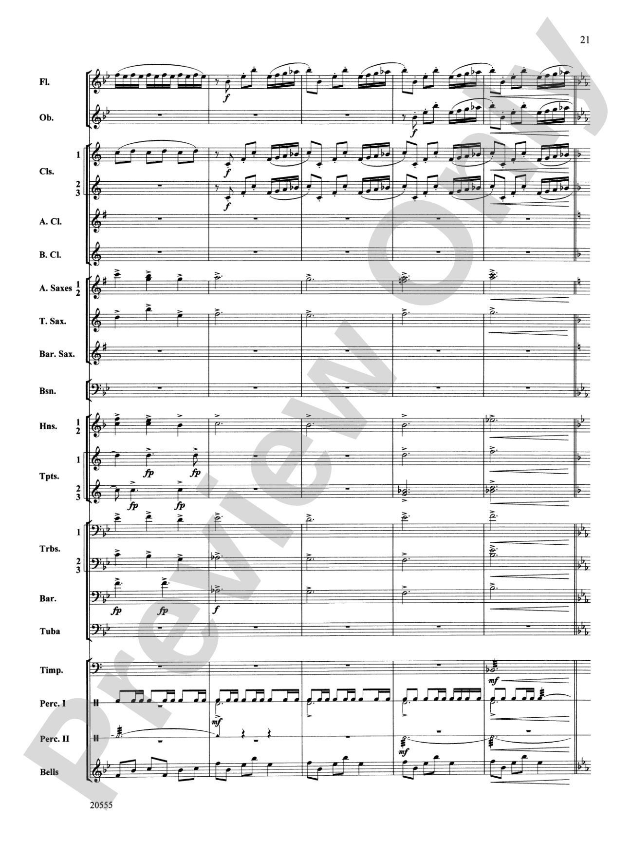 Quixotic Episode: Score