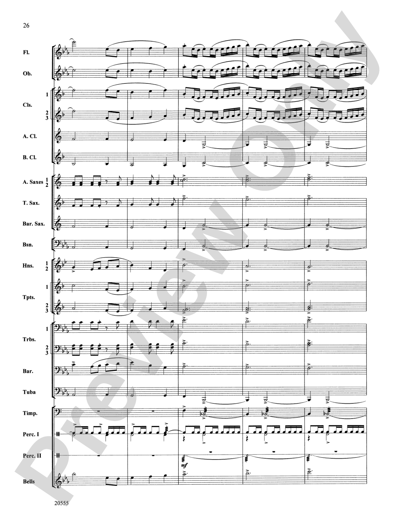 Quixotic Episode: Score